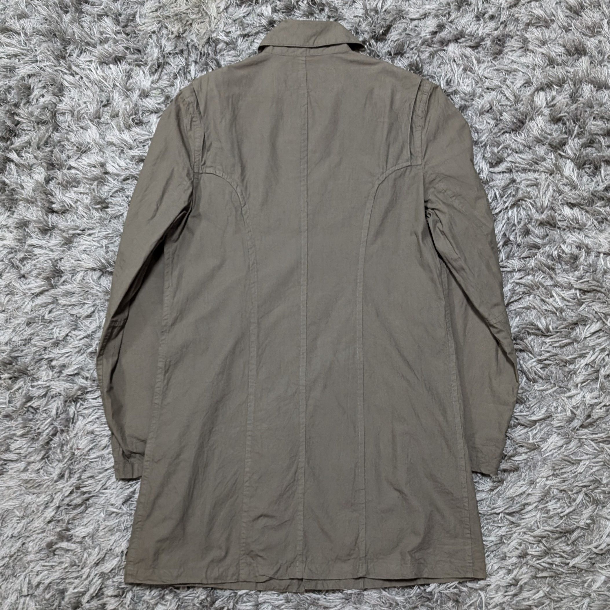 Sunao Kuwahara S/S 2005 Issey Miyake Sunao Kuwahara Parka Longcoat Jacket Size M / US 6-8 / IT 42-44 - 3 Thumbnail