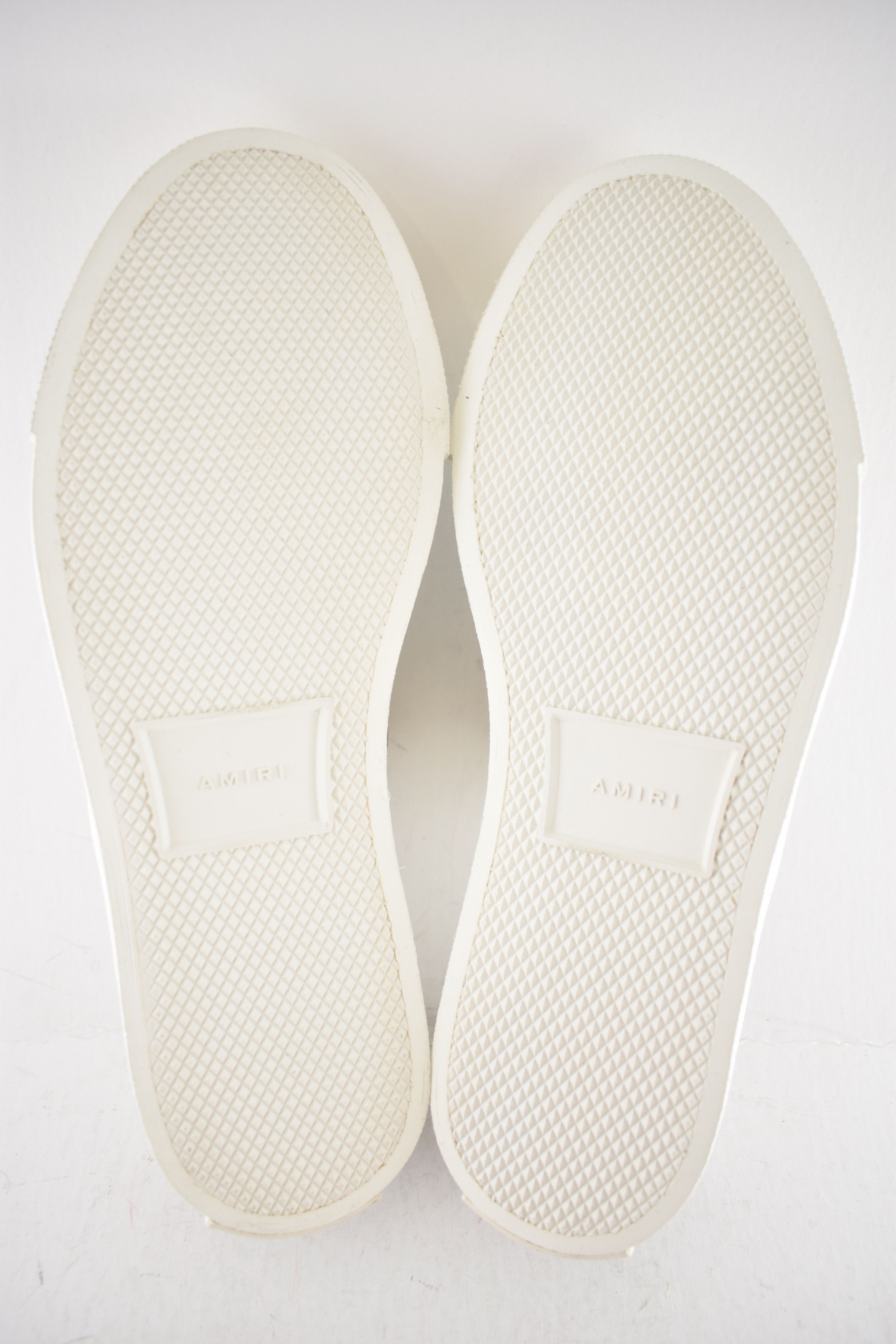 Amiri Amiri White Skeleton Slip On Bones Low Top Sneakers 44 11 Size US 11 / EU 44 - 15 Thumbnail