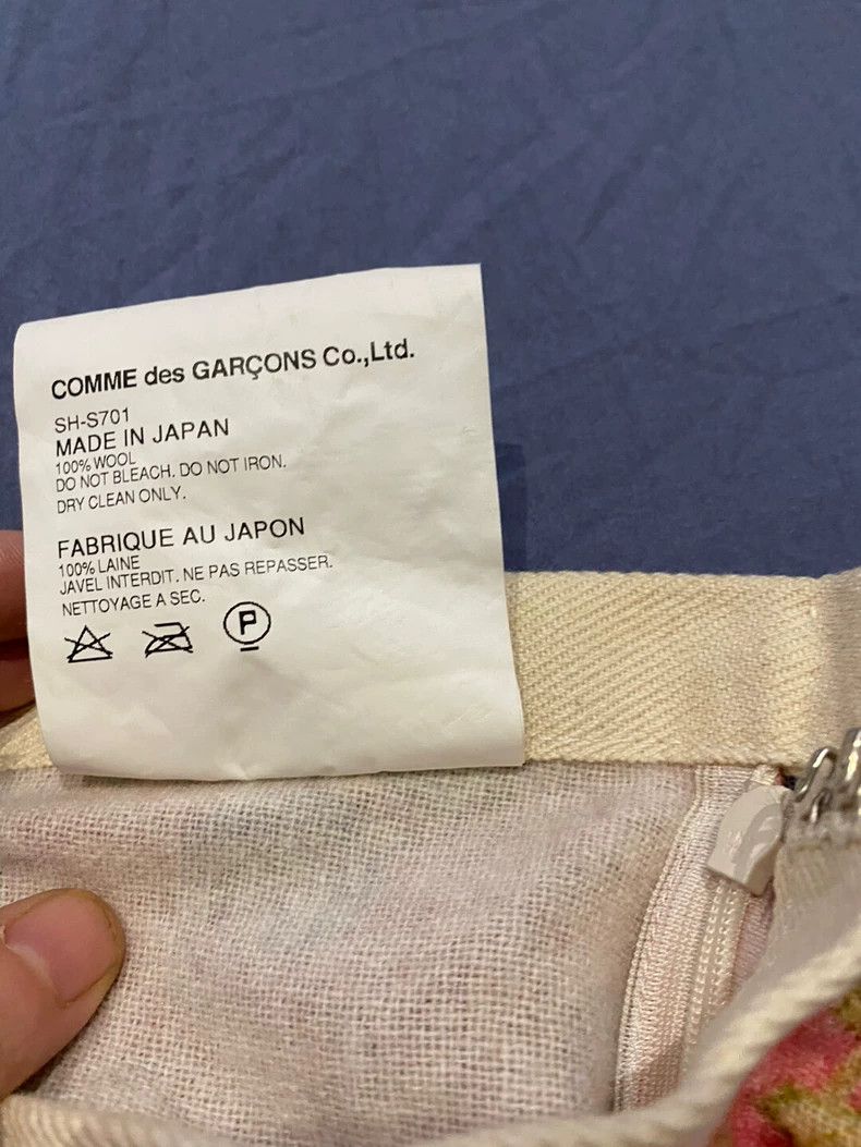 Comme des Garcons Comme Des Garcons WOOL SKIRT Size 25" / US 0 / IT 36 - 5 Thumbnail