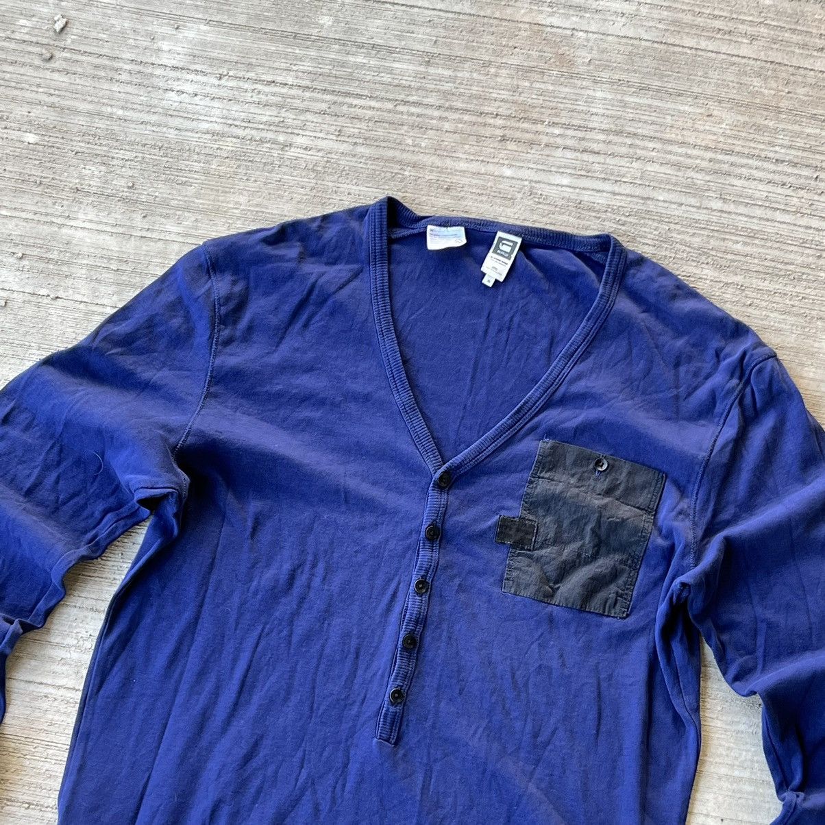 G-Star × Vintage G-Star Raw Vintage Sweatshirt Longsleeve Size US XL / EU 56 / 4 - 2 Thumbnail