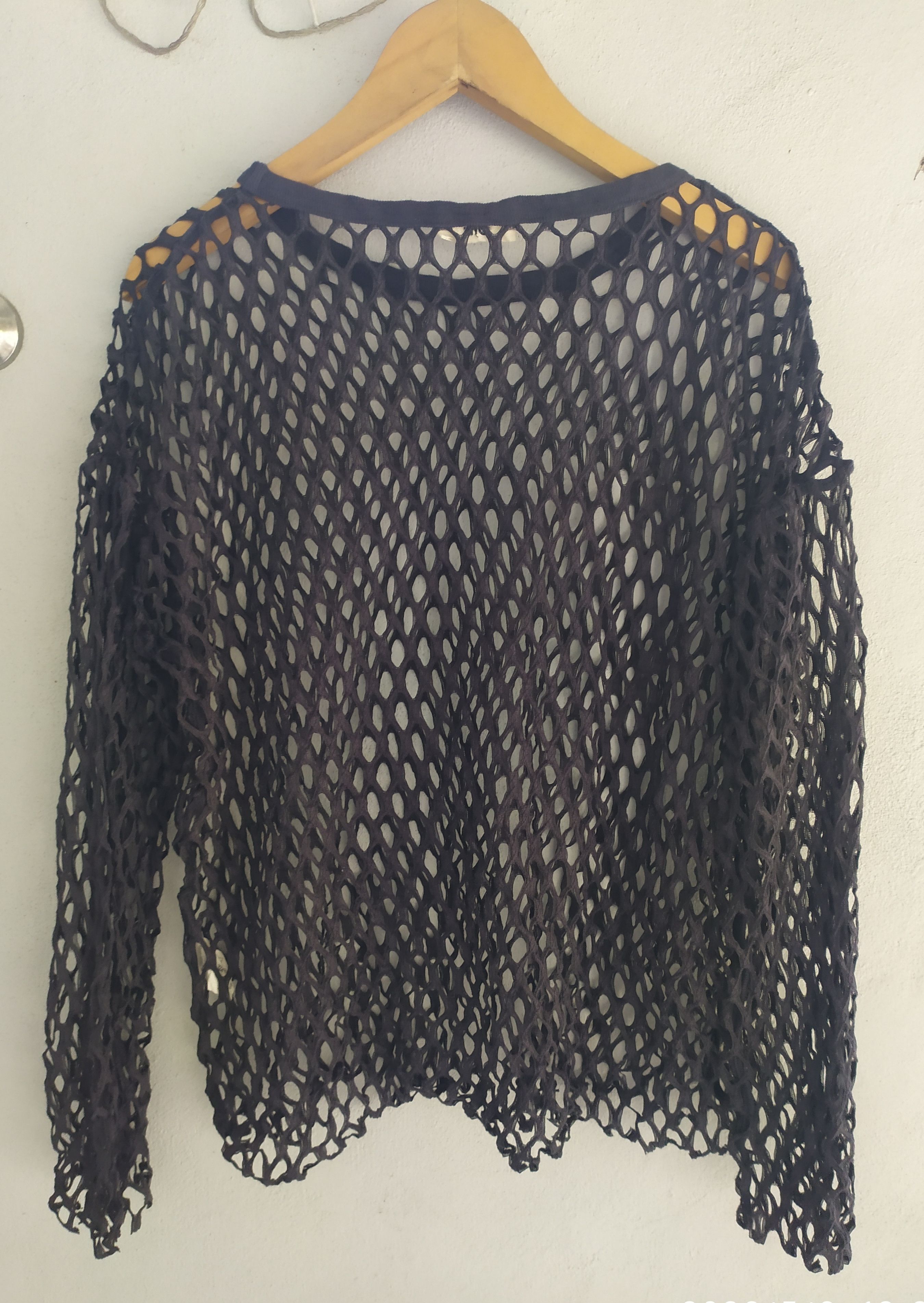 If Six Was Nine Japanese brand black mesh. Long slevee Size US L / EU 52-54 / 3 - 2 Thumbnail