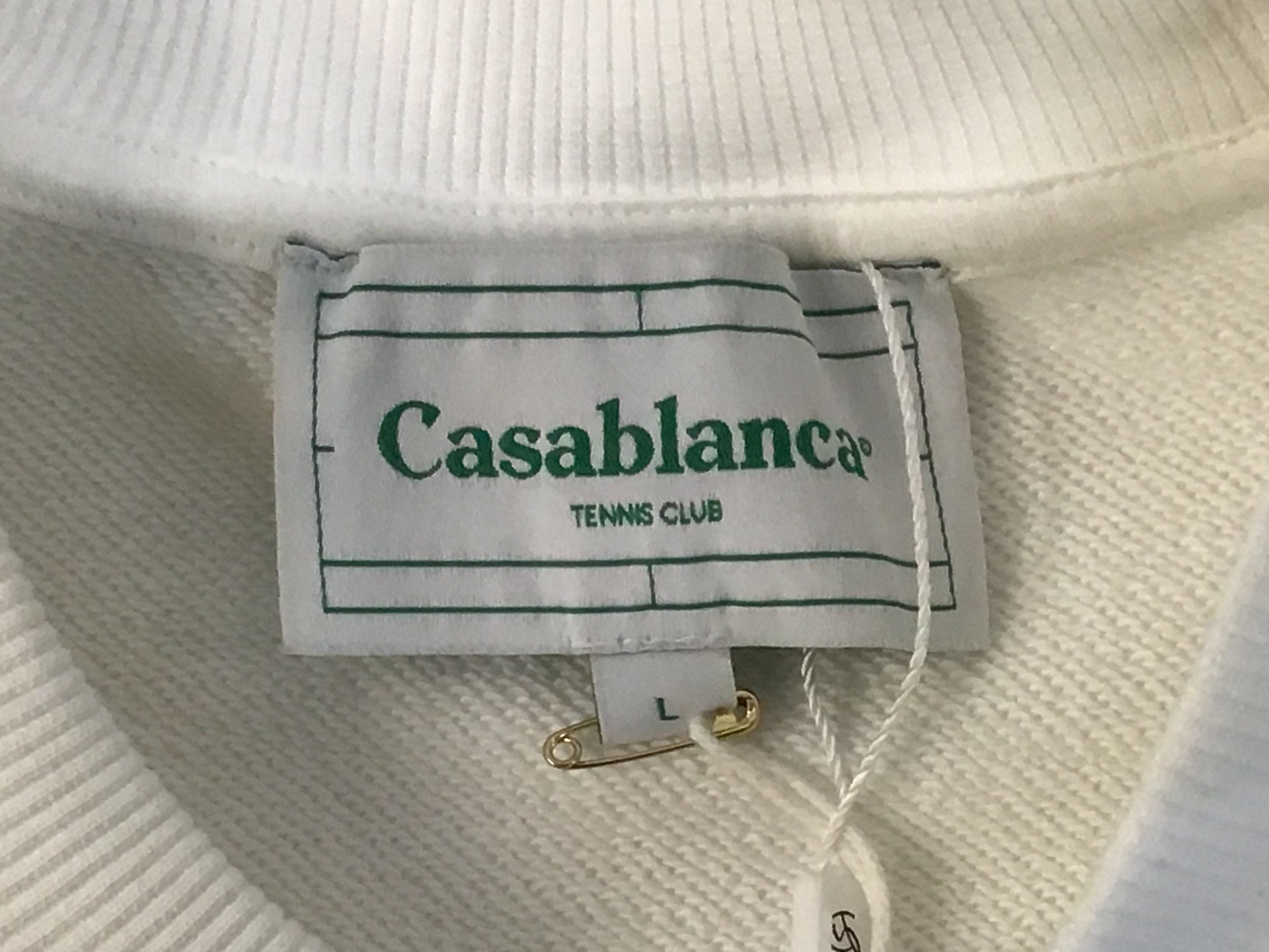 Casablanca Casablanca Casa Clouds Cropped Sweatshirt Size L / US 10 / IT 46 - 3 Thumbnail