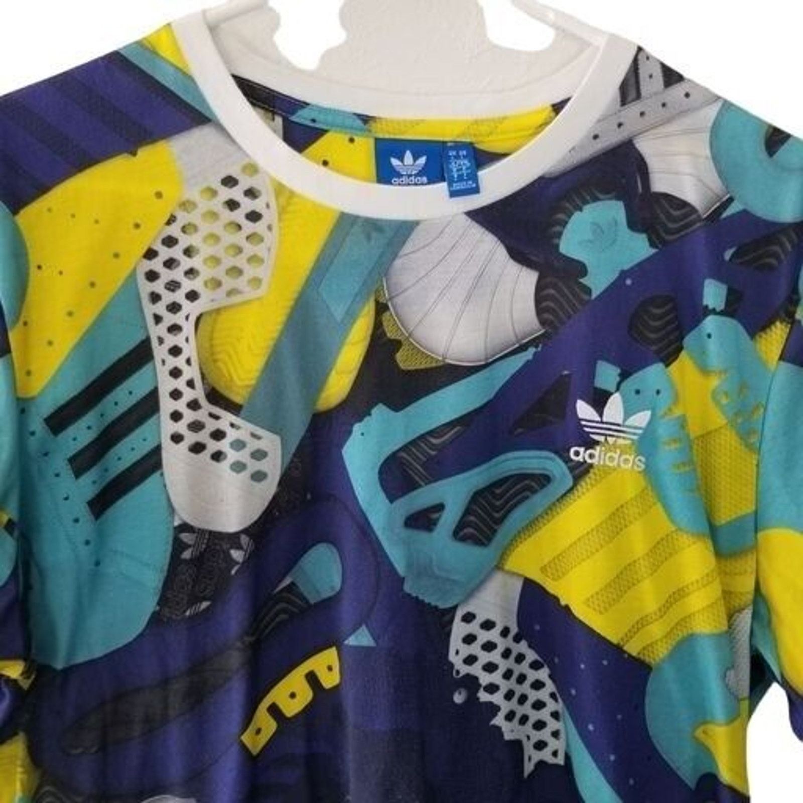 Adidas Adidas Originals AOP Crazy Eddys Take A Trip Jersey T-Shirt Size US L / EU 52-54 / 3 - 2 Thumbnail