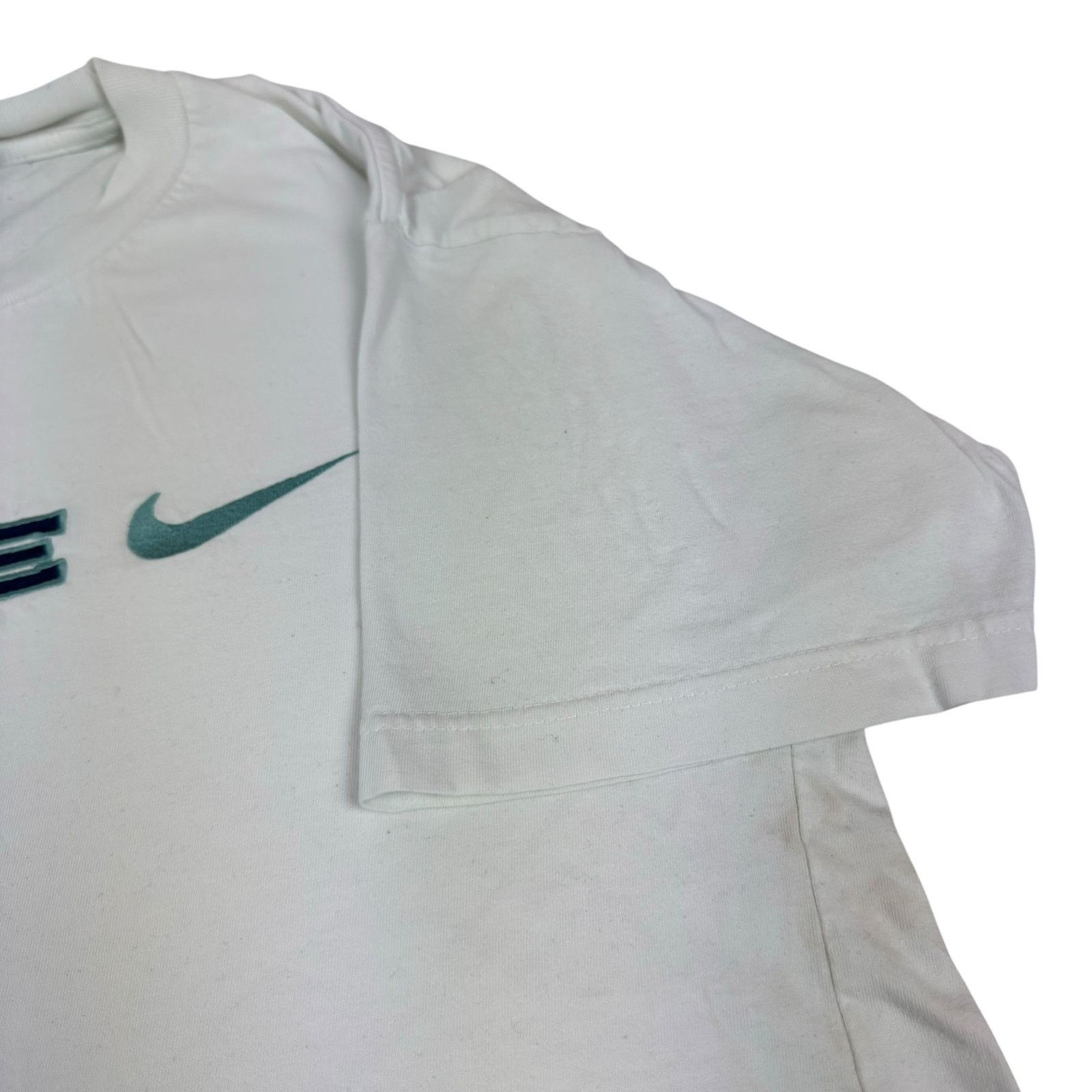 Japanese Brand × Nike Nike Mens White Cotton Crew Neck Short Sleeve T-Shirt Medium Size US M / EU 48-50 / 2 - 5 Thumbnail