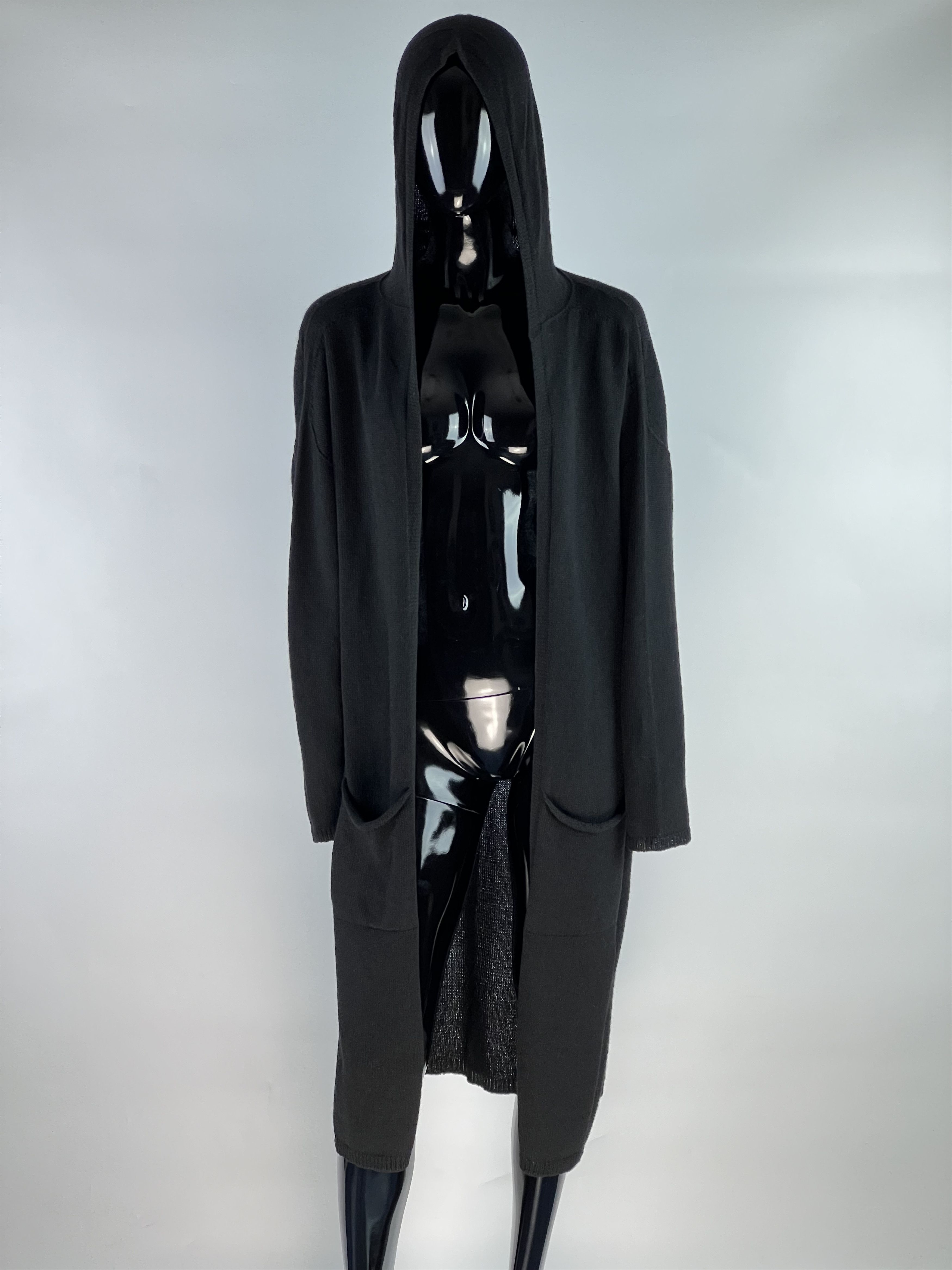 Woolrich Woolen Mills Woolrich John Rich & Bros. Wool Long Hooded Open Cardigan S Size S / US 4 / IT 40 - 1 Thumbnail