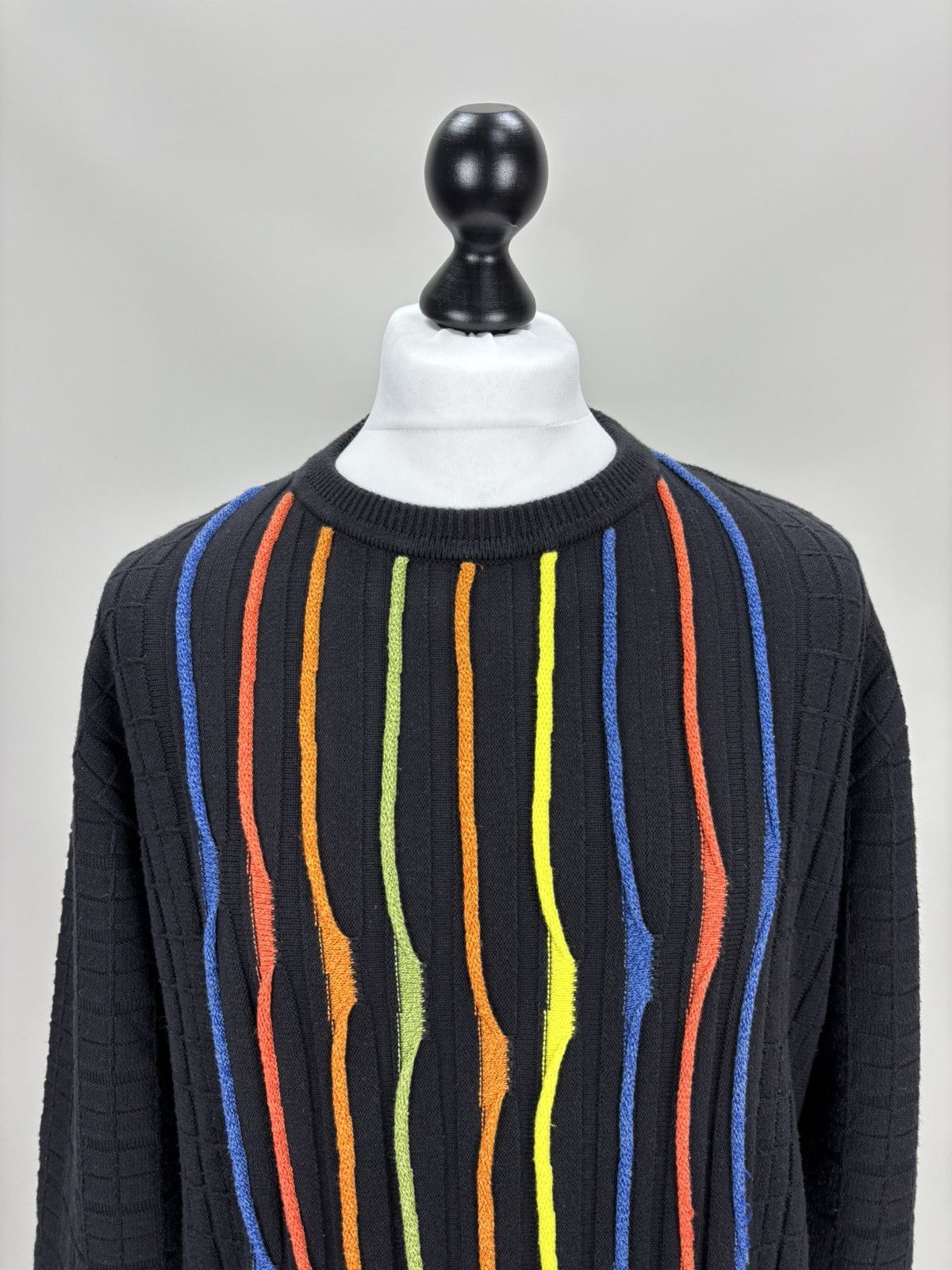 Carlo Colucci Mens sweater Carlo Colucci Size XL Color Multicolor Size US XL / EU 56 / 4 - 3 Thumbnail