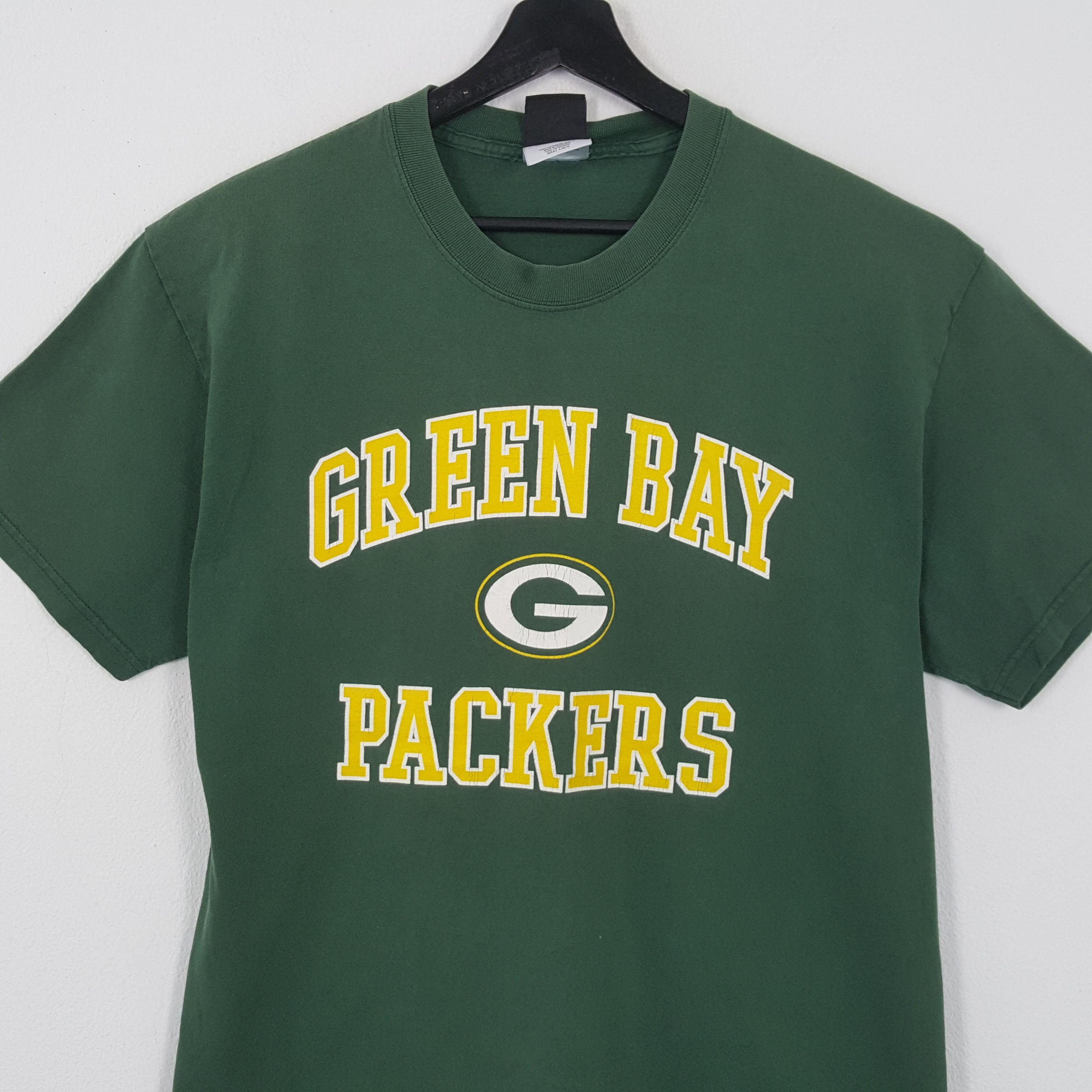 NFL × Vintage GREEN BAY PACKERS American Football Team Tshirt Size US M / EU 48-50 / 2 - 2 Thumbnail