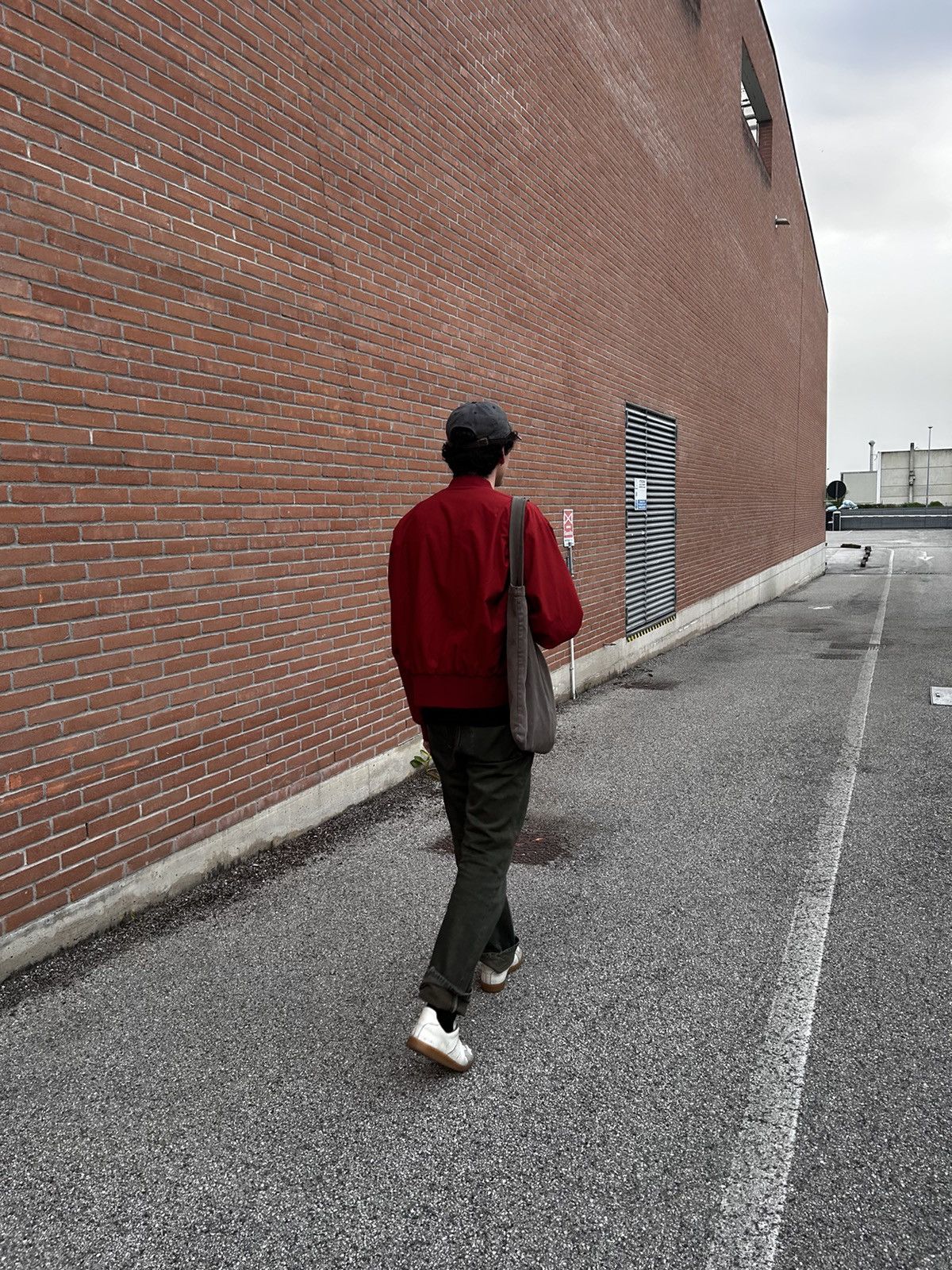 Jil Sander Jil sander 2022 red bomber Size US M / EU 48-50 / 2 - 2 Thumbnail