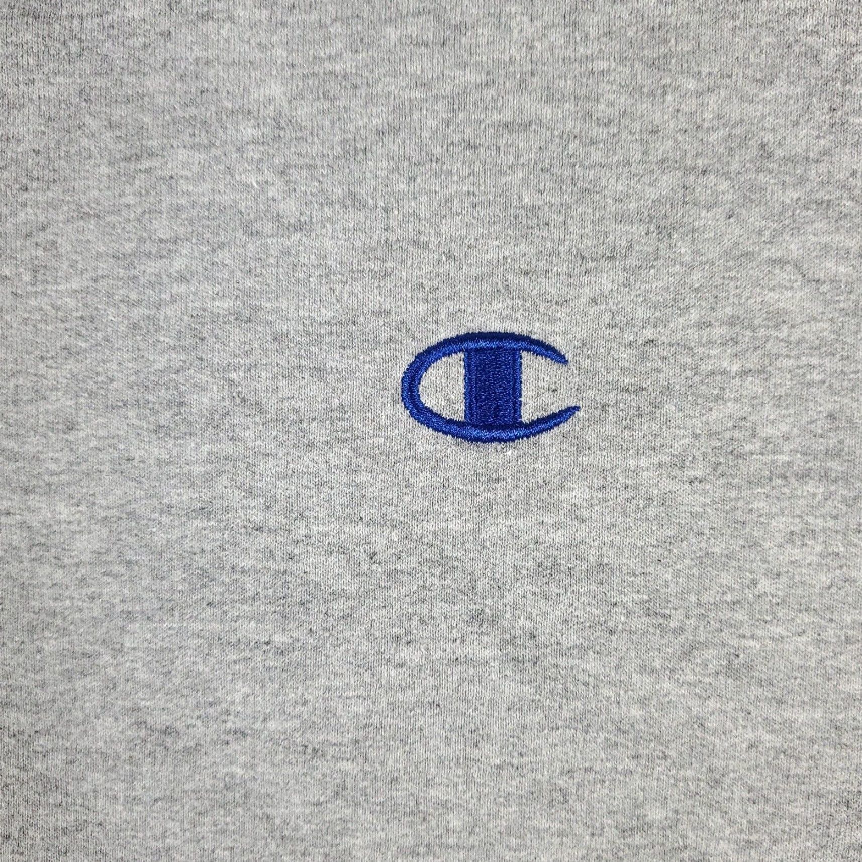 Champion VINTAGE Champion Sweater Pullover Mens 2XL Gray Casual Long Sleeve Knitted Sweatshirt Size US XXL / EU 58 / 5 - 2 Thumbnail