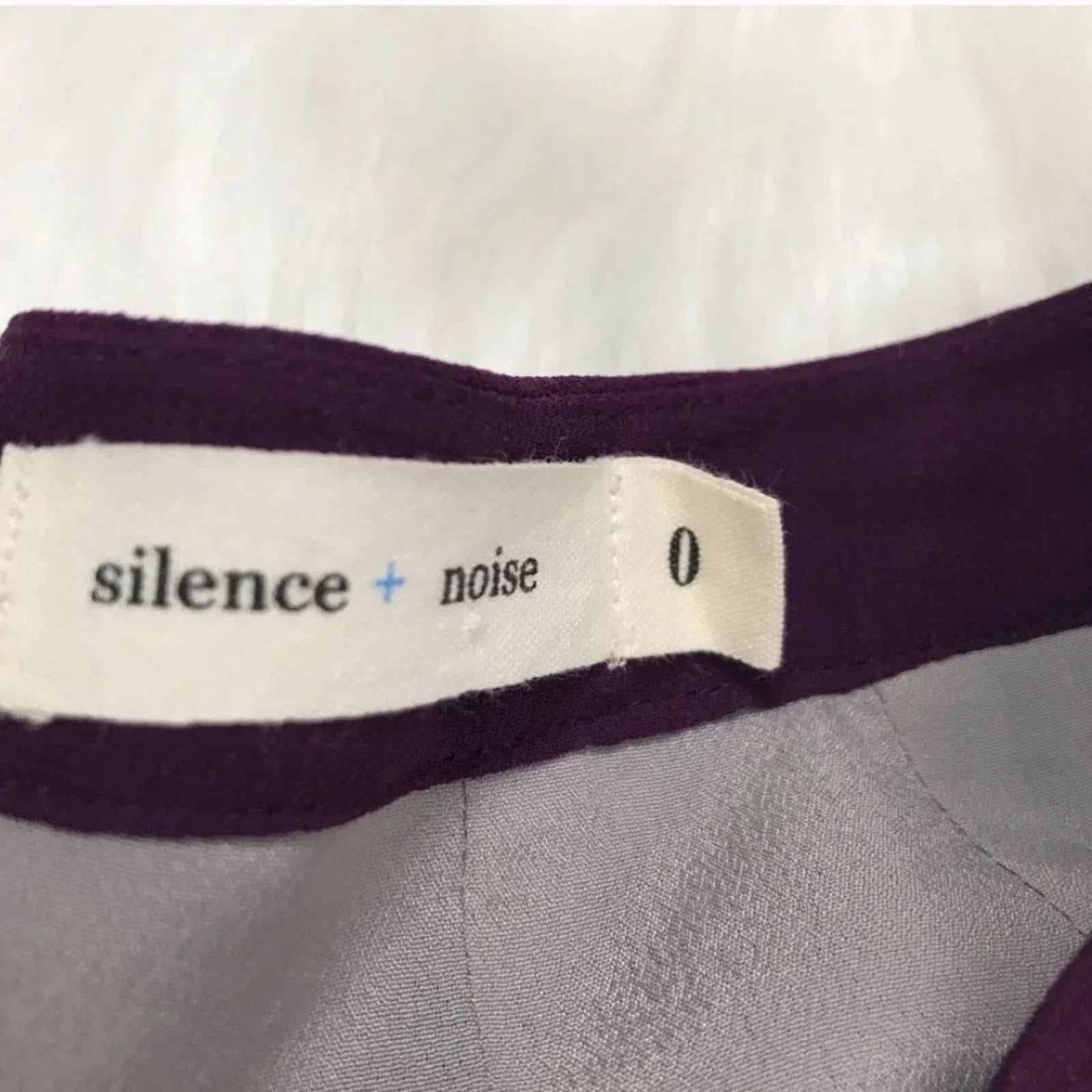 Urban Outfitters Silence + Noise Purple Chiffon Knee Skirt Urban Outfitters 0 Size 27" / US 4 / IT 40 - 9 Thumbnail