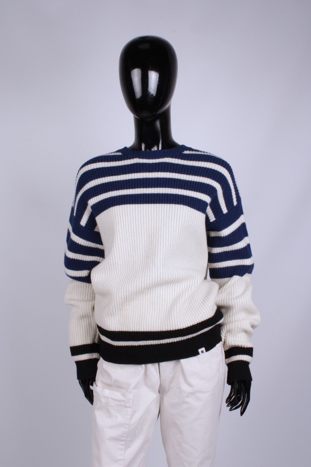 Carhartt Wip CARHARTT WIP Dane Lambs Wool Nylon Blend Knit Jumper Sweater Size M / US 6-8 / IT 42-44 - 3 Thumbnail