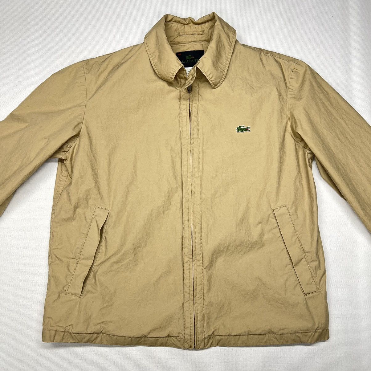 Lacoste Lacoste Jacket Logo Zip Up Coat Coach Work Herrington Size US M / EU 48-50 / 2 - 2 Thumbnail