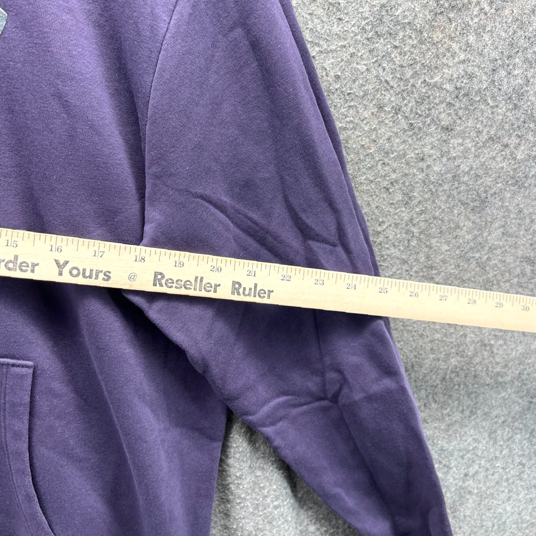 Under Armour Under Armour Pullover Sweatshirt Mens Large Purple Crewneck Fleece Knit Pocket Size US L / EU 52-54 / 3 - 5 Thumbnail