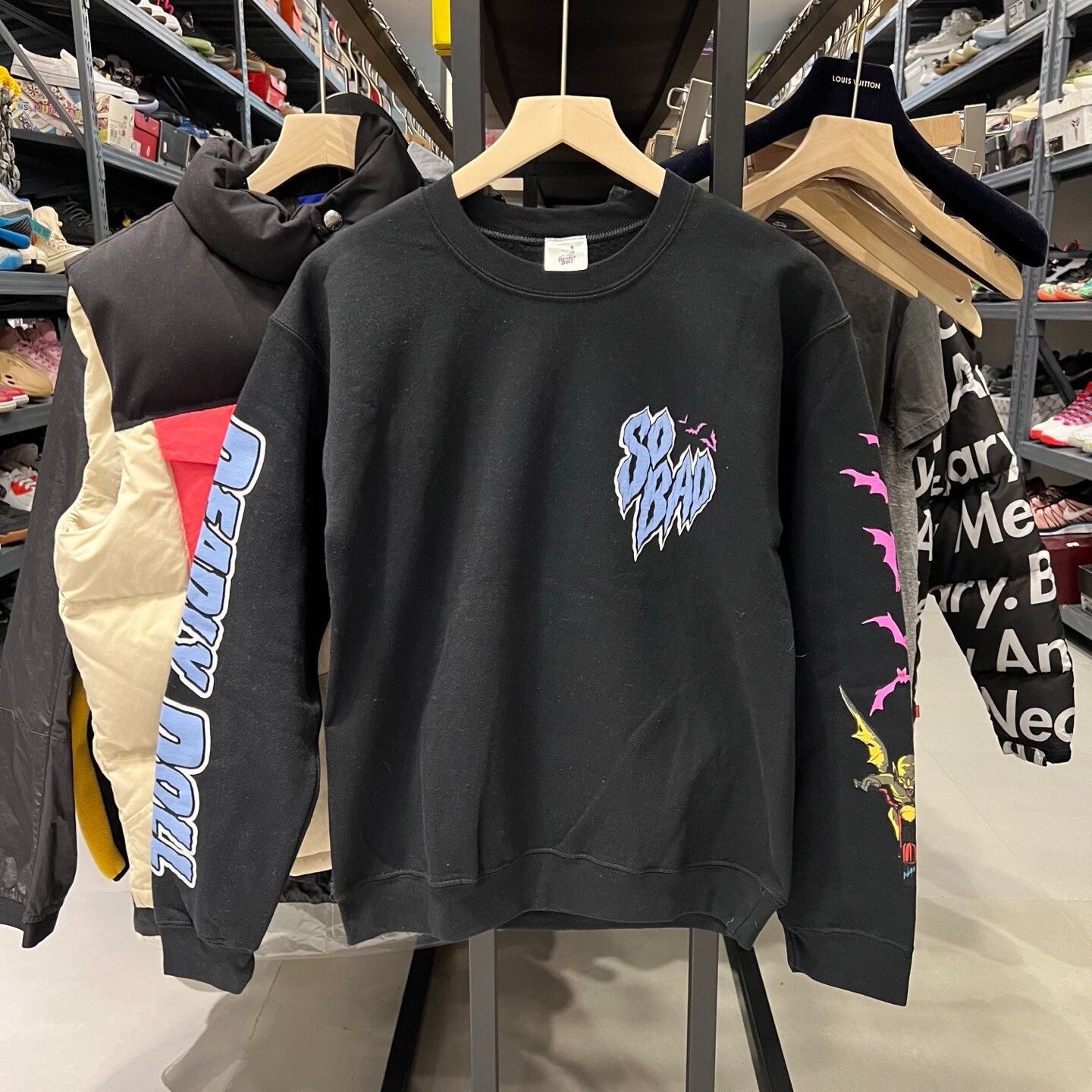 Chrome Hearts Deadly Doll Lost Boy Crewneck Sweatshirt Size US S / EU 44-46 / 1 - 1 Thumbnail