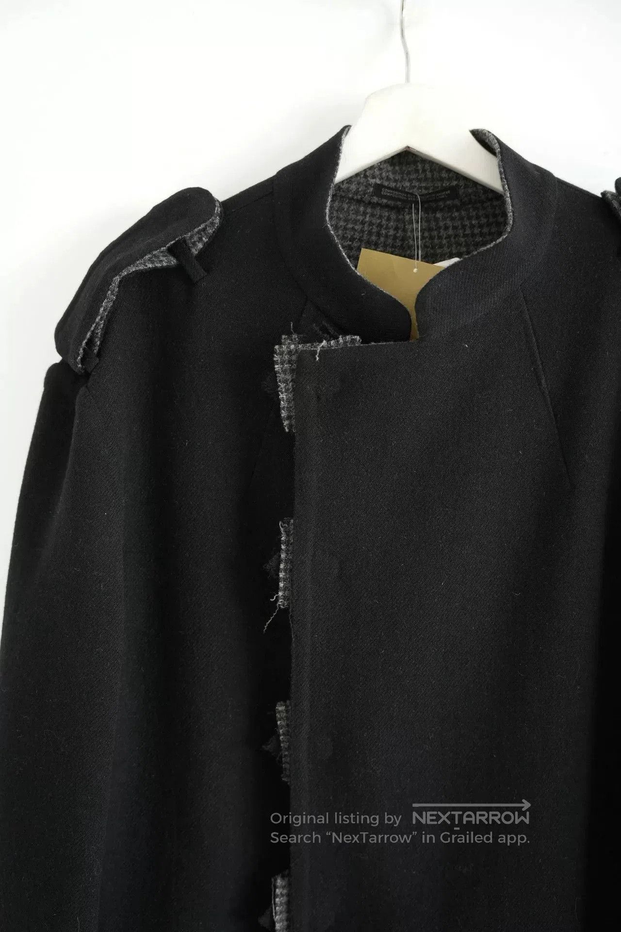 Yohji Yamamoto Yohji Yamamoto Houndstooth Wool Coat. Size US S / EU 44-46 / 1 - 4 Thumbnail