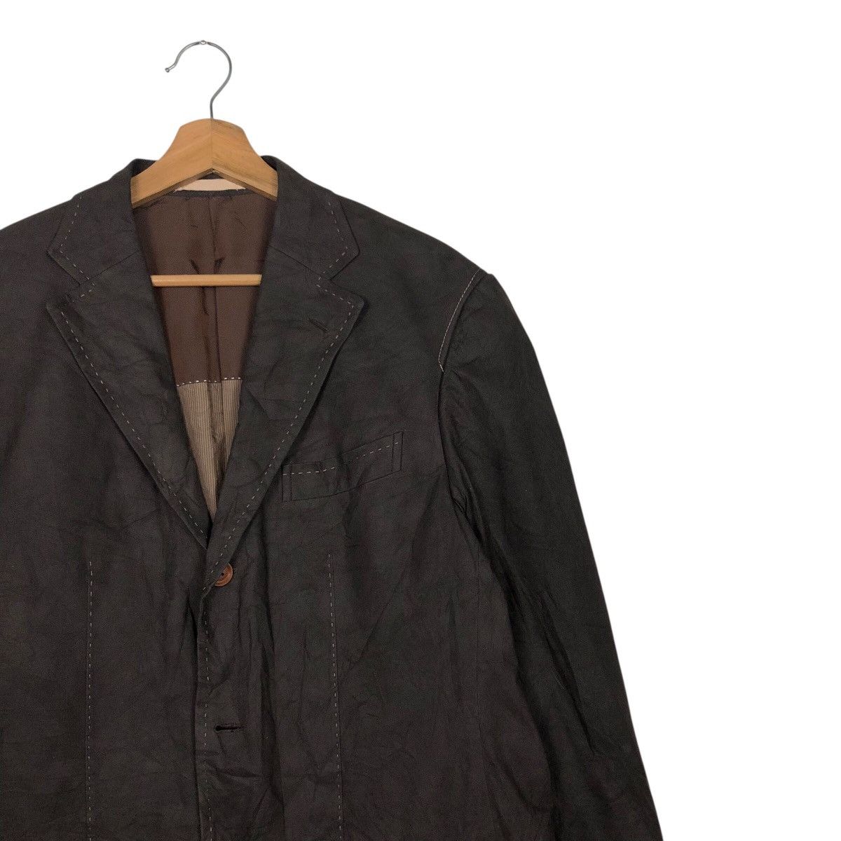 Lanvin 📌Rich Brown Vintage Chore Jacket Lanvin Collection Size US M / EU 48-50 / 2 - 7 Thumbnail