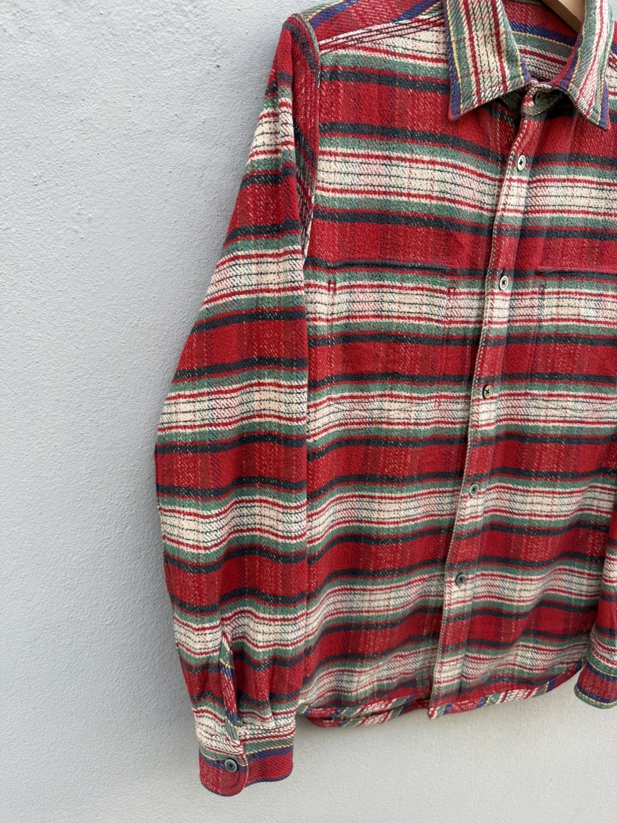 Nigel Cabourn RARE🔥Vintage Nigel Cabourn Reversible Flannel Checked Plaid Size US S / EU 44-46 / 1 - 5 Thumbnail