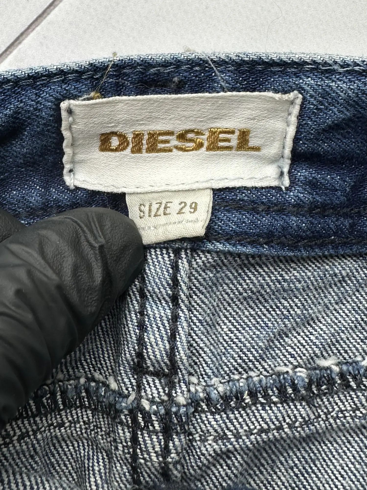 Diesel Diesel Vintage Faded Mini Skirt (B82) Size 29" - 4 Thumbnail