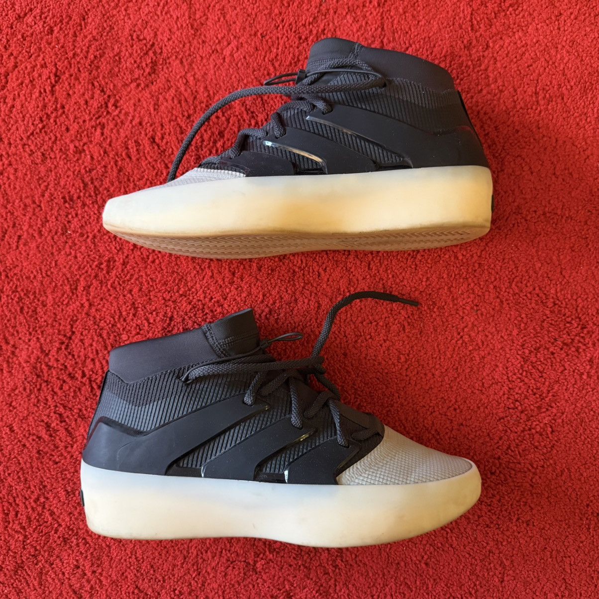 Adidas × Fear of God FOG Athletics I Basketball Carbon Sesame Size US 11.5 / EU 44-45 - 2 Thumbnail