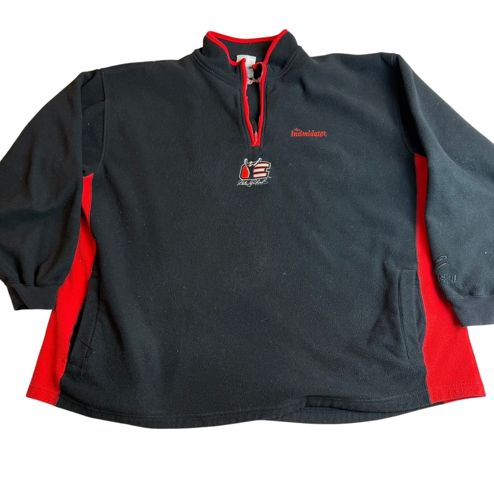 Chase Authentics Dale Earnhardt Chase Authentics Fleece Pullover - Red/Black Size US XXL / EU 58 / 5 - 1 Thumbnail