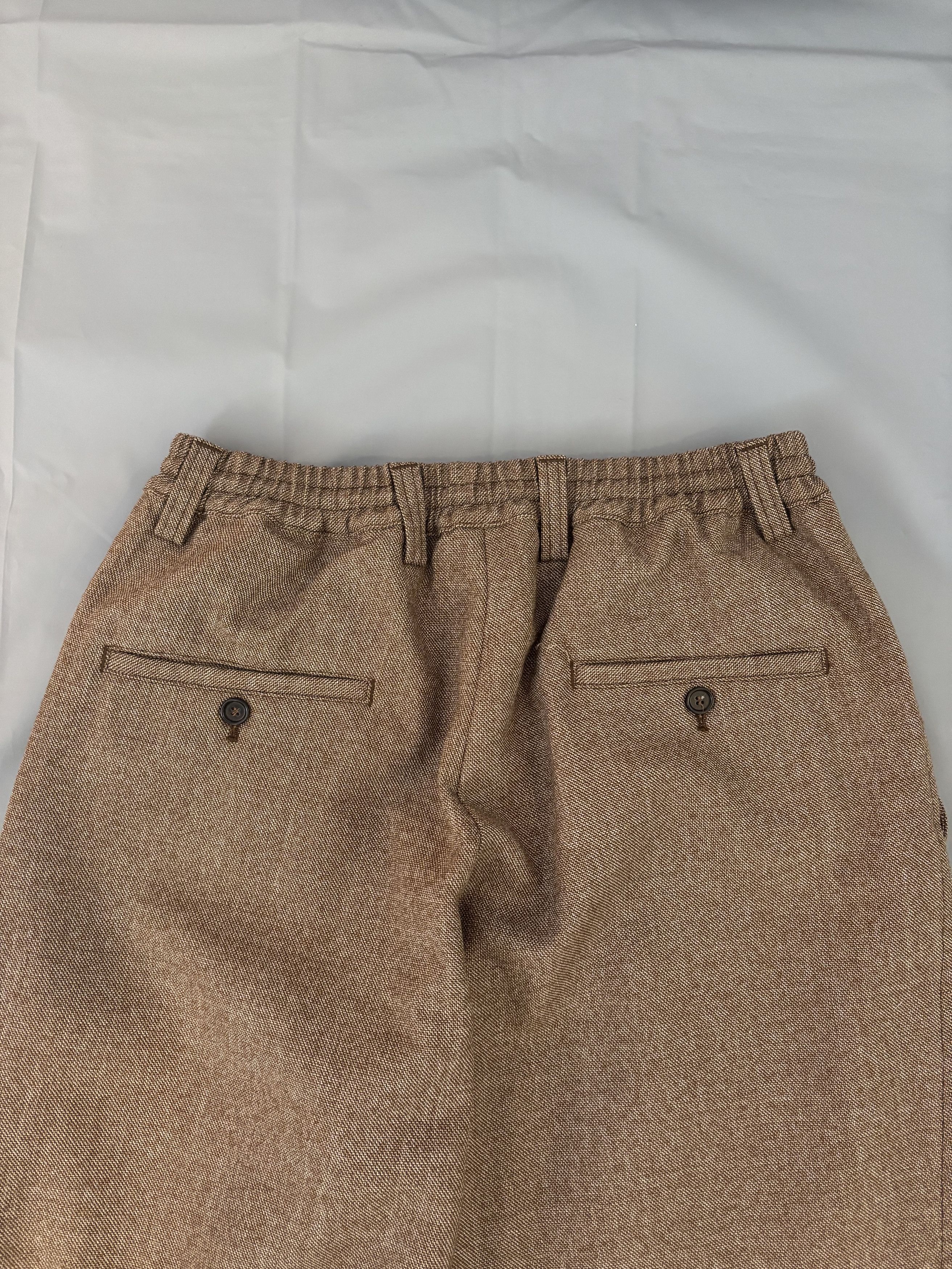 Marni Pantalon élastiqué Marni marron chiné en tbe Size US 32 / EU 48 - 18 Thumbnail