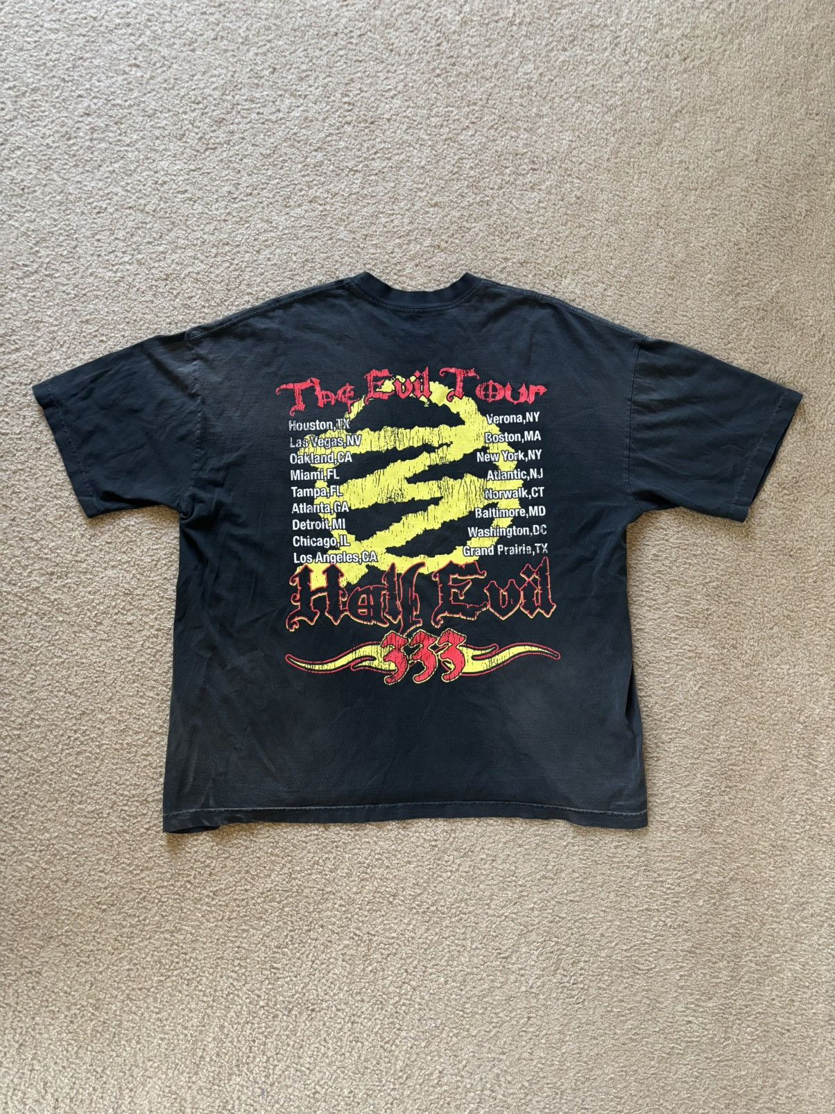 Half Evil Half Evil World Tour 23’ Shirt Size US XXL / EU 58 / 5 - 2 Thumbnail