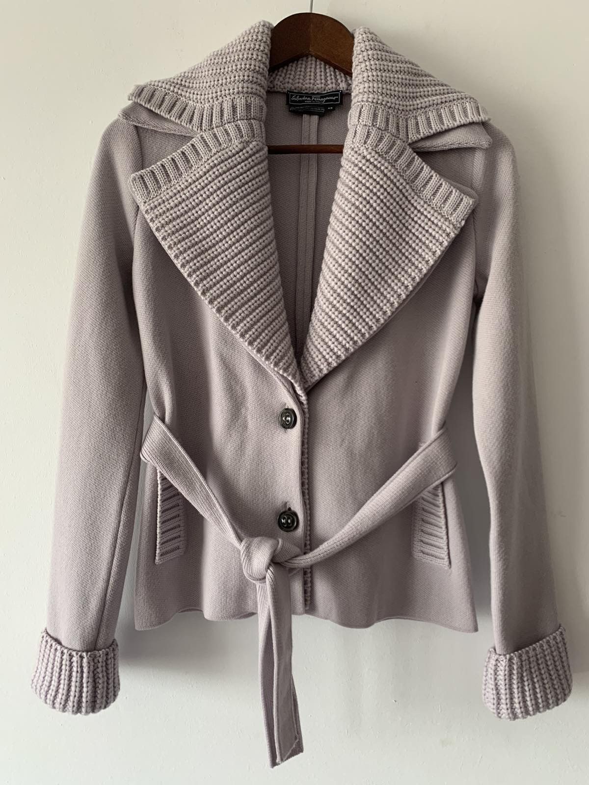 Salvatore Ferragamo Salvatore Ferragamo Wool Coat Size XS / US 0-2 / IT 36-38 - 1 Thumbnail