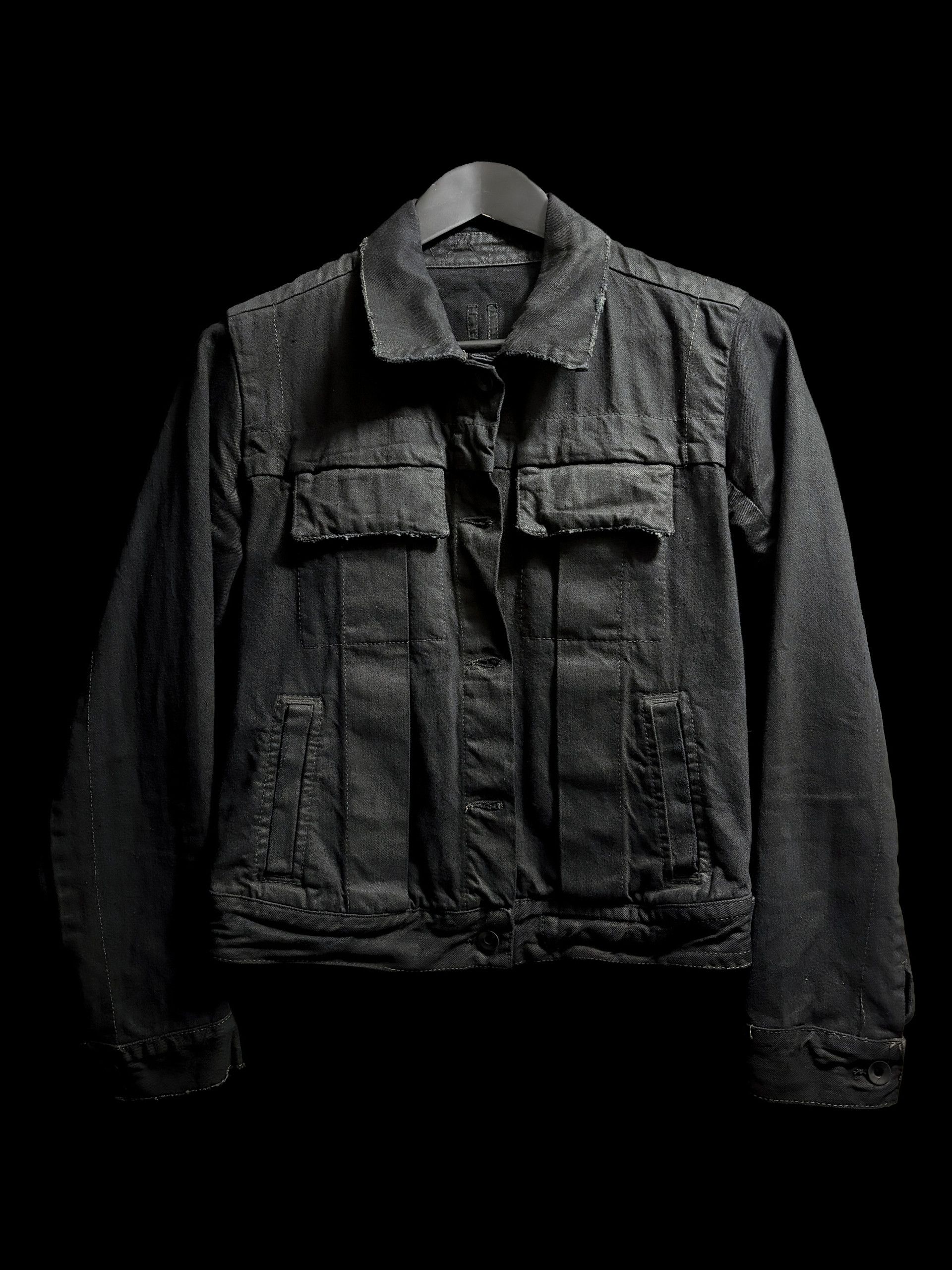 Rick Owens × Rick Owens Drkshdw Rick Owens distressed mudwashed