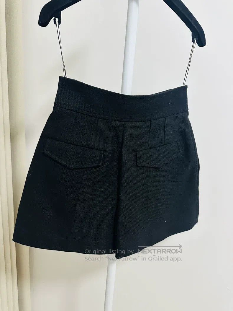 Hermes Hermes Black Pig Nose Chain Shorts Size 42" / US 20 - 4 Thumbnail