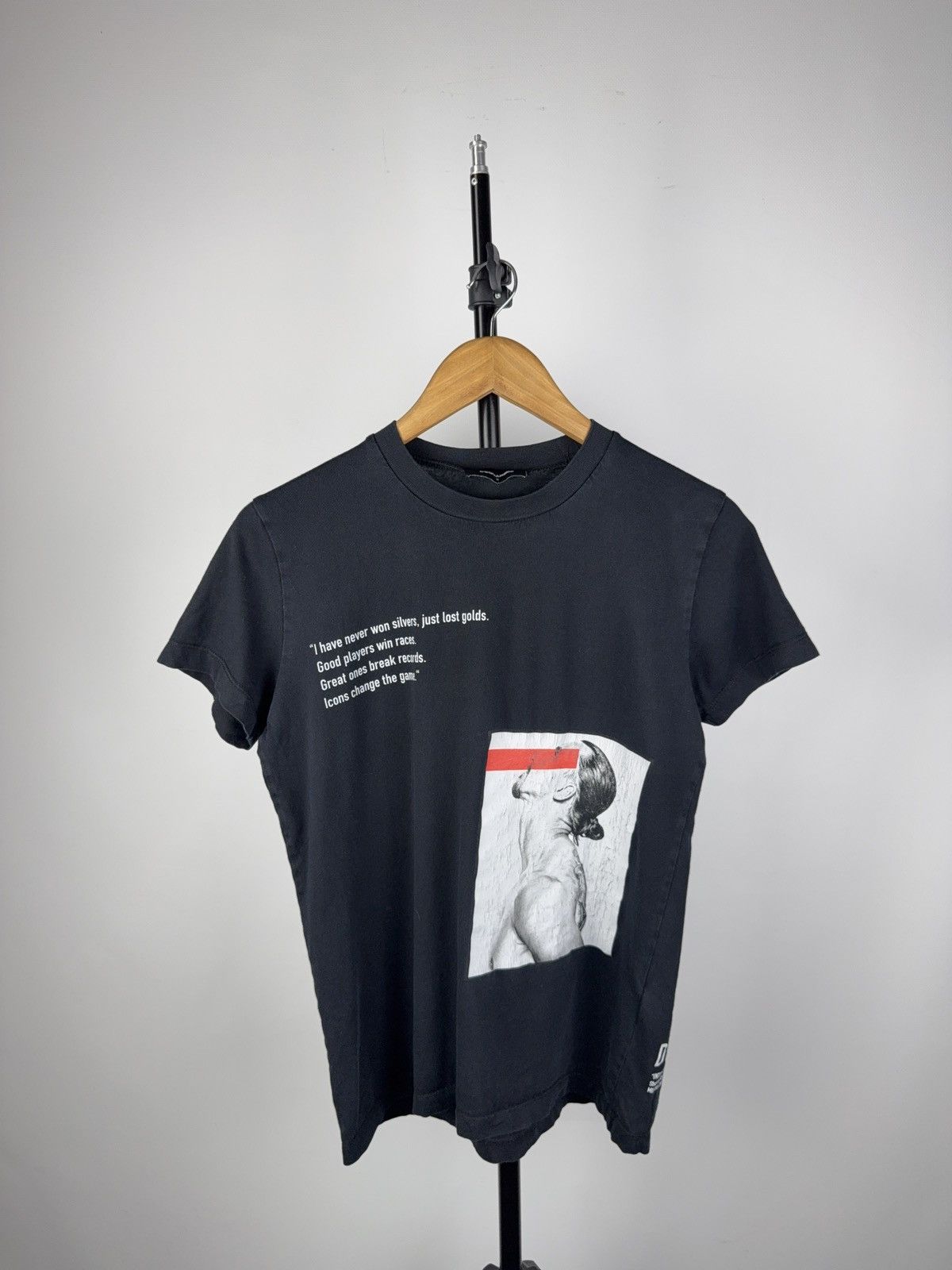 Dsquared2 Luxury Jersey Dsquared2 Ibrahimovic Graphic Logo t shirt Size US S / EU 44-46 / 1 - 1 Thumbnail