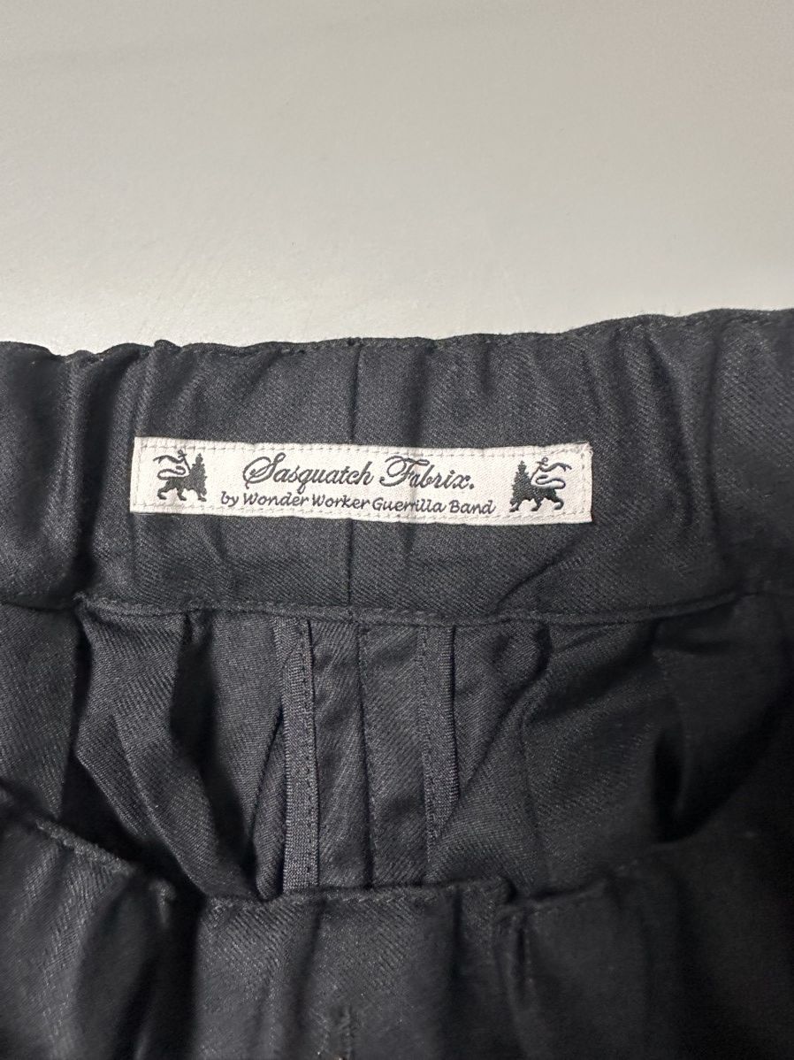 Japanese Brand × Sasquatchfabrix Sasquatchfabrix Wool Wide Leg Pants Size US 32 / EU 48 - 7 Thumbnail