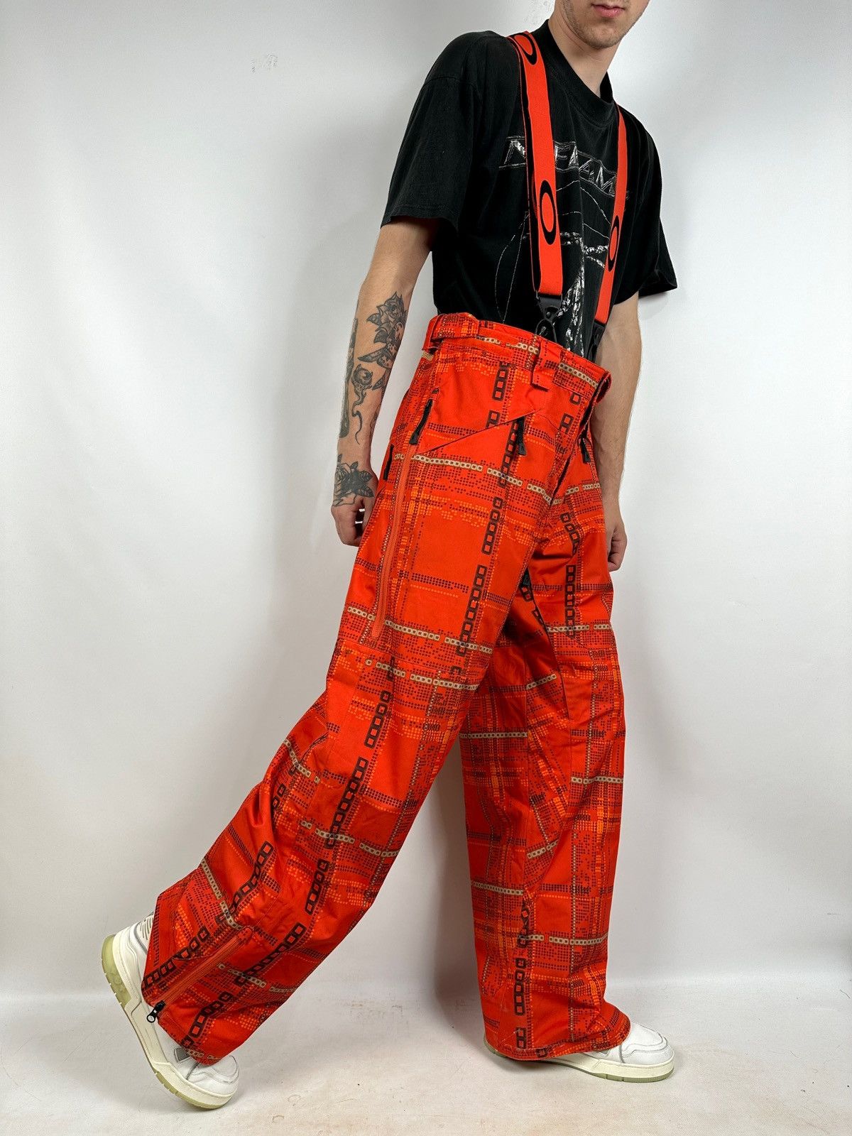 Oakley 00s Vintage Oakley Ski Snowboard Cargo Pants Size US 36 / EU 52 - 3 Thumbnail