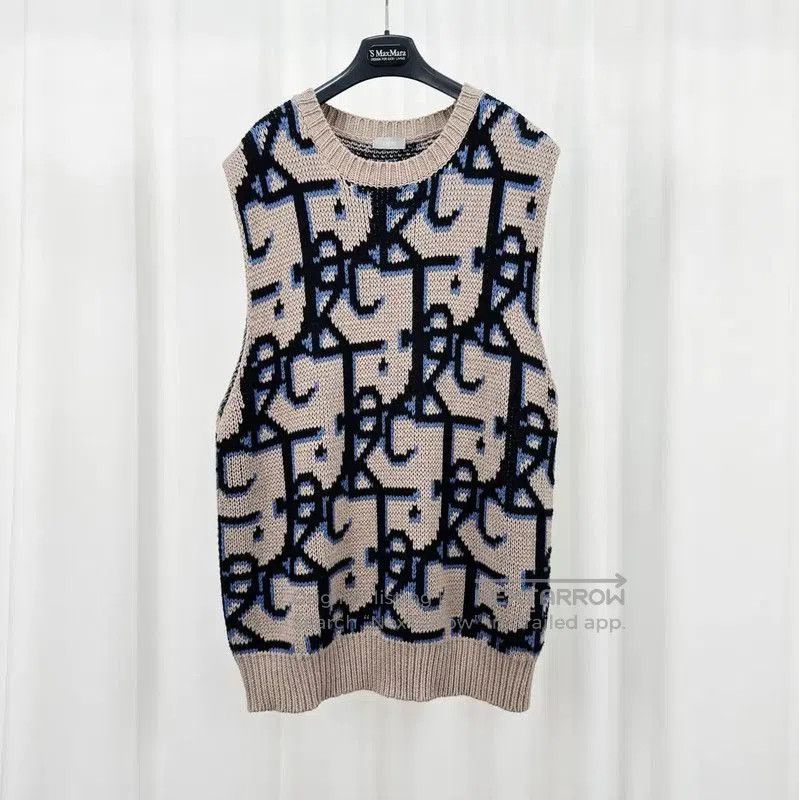Dior Dior Logo Knit Sleeveless Pullover for Men . Size US S / EU 44-46 / 1 - 1 Thumbnail