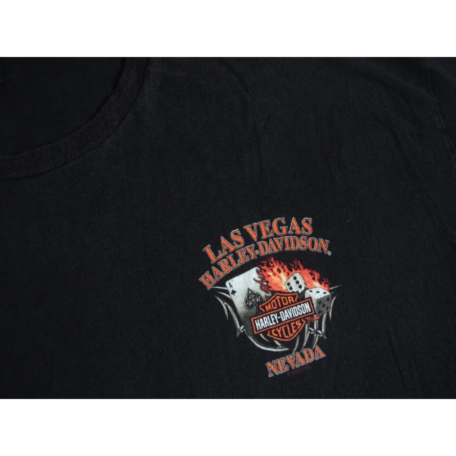 Harley Davidson Harley-Davidson Shirt Biker Logo Graphic Print Crew Neck T-Shirt Mens 3XL Black Size US XXL / EU 58 / 5 - 7 Thumbnail