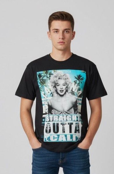 Vintage Vintage Marilyn Monroe Promo Tshirt Size US XL / EU 56 / 4 - 1 Thumbnail