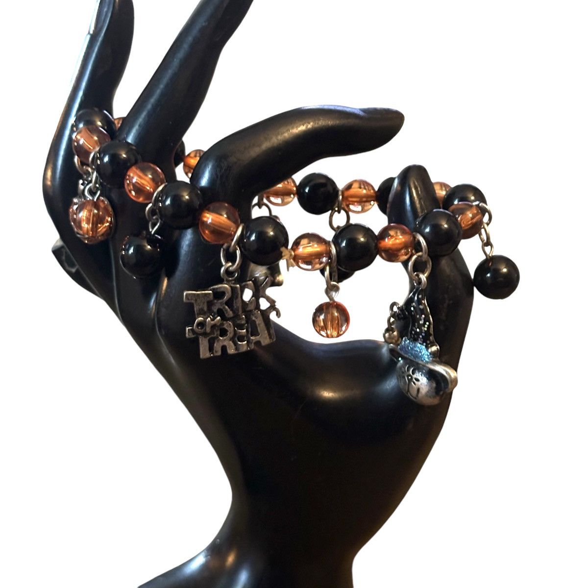 Other Halloween beaded charm stretch bracelet Size ONE SIZE - 2 Thumbnail