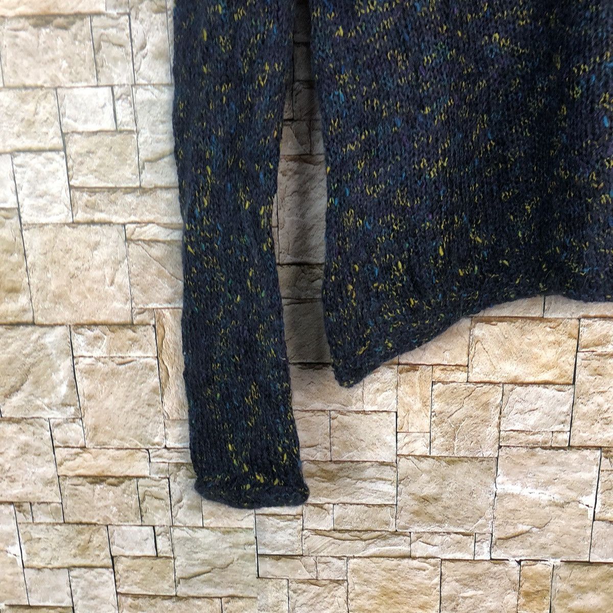 Homespun Knitwear × Japanese Brand Japanese Brand Darkblue Knitwear #A898 Size S / US 4 / IT 40 - 7 Thumbnail