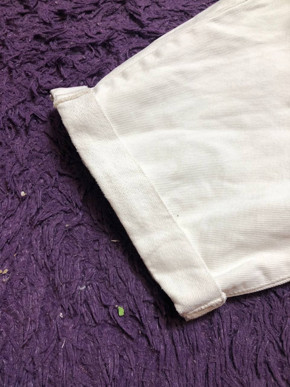 Diesel Vintage Diesel Streetwear White Denim Shorts Size 29 Size US 29 - 15 Thumbnail