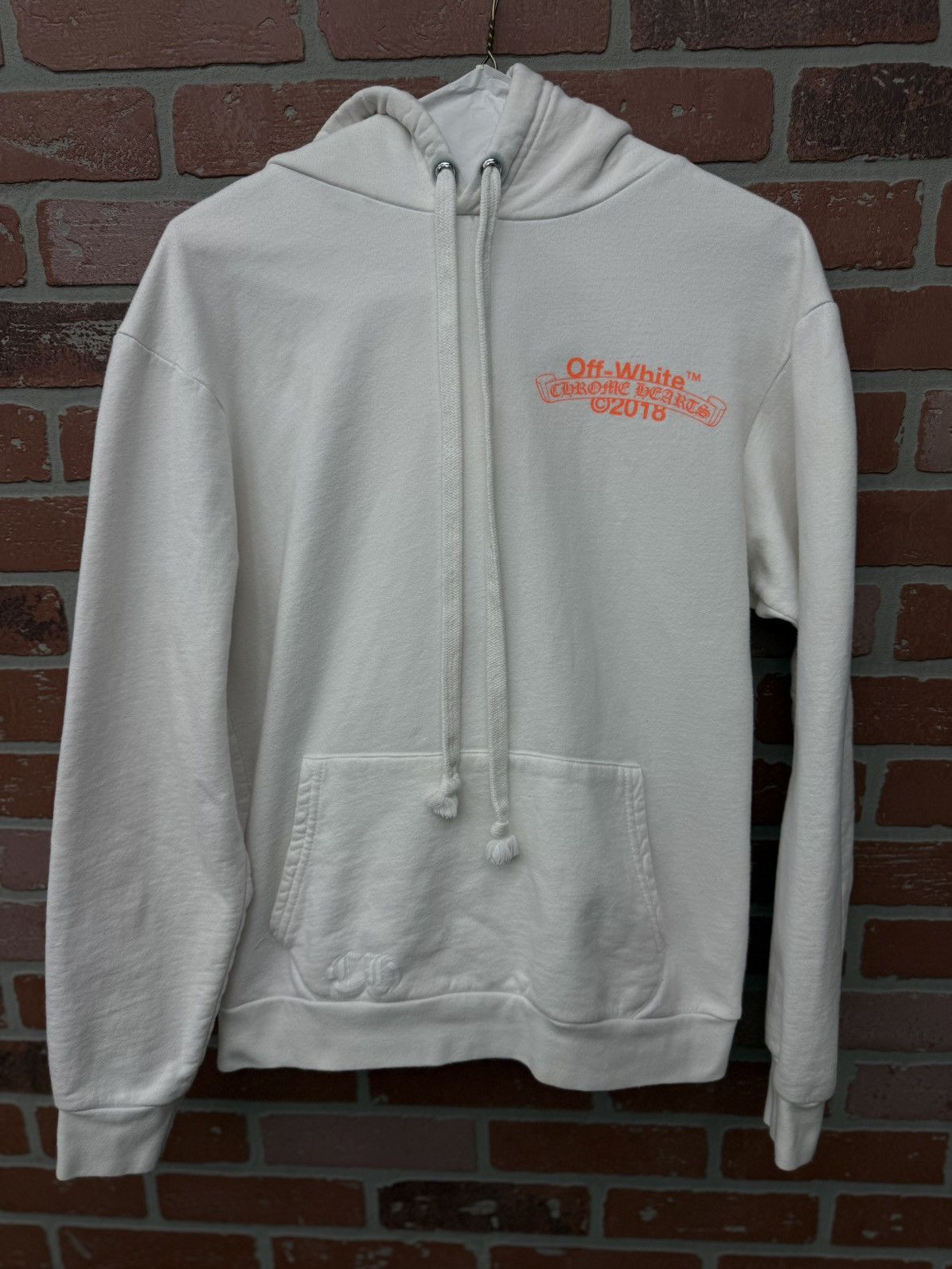 Chrome Hearts × Off-White Chrome Hearts Off White Hoodie Size M (RARE EXLUSIVE) Size US M / EU 48-50 / 2 - 6 Thumbnail