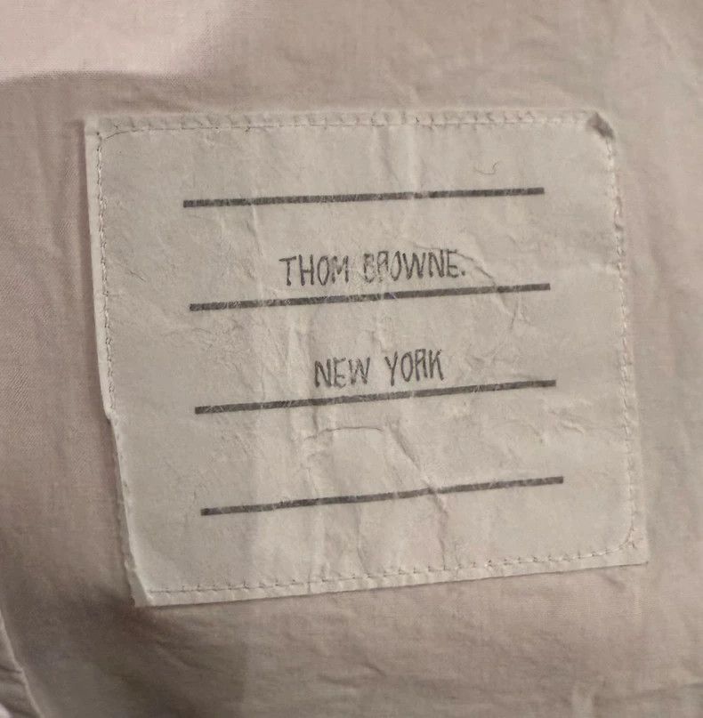 Thom Browne Thom Browne Rare four-bar shirt 2505-Nextarrow Size US S / EU 44-46 / 1 - 5 Thumbnail