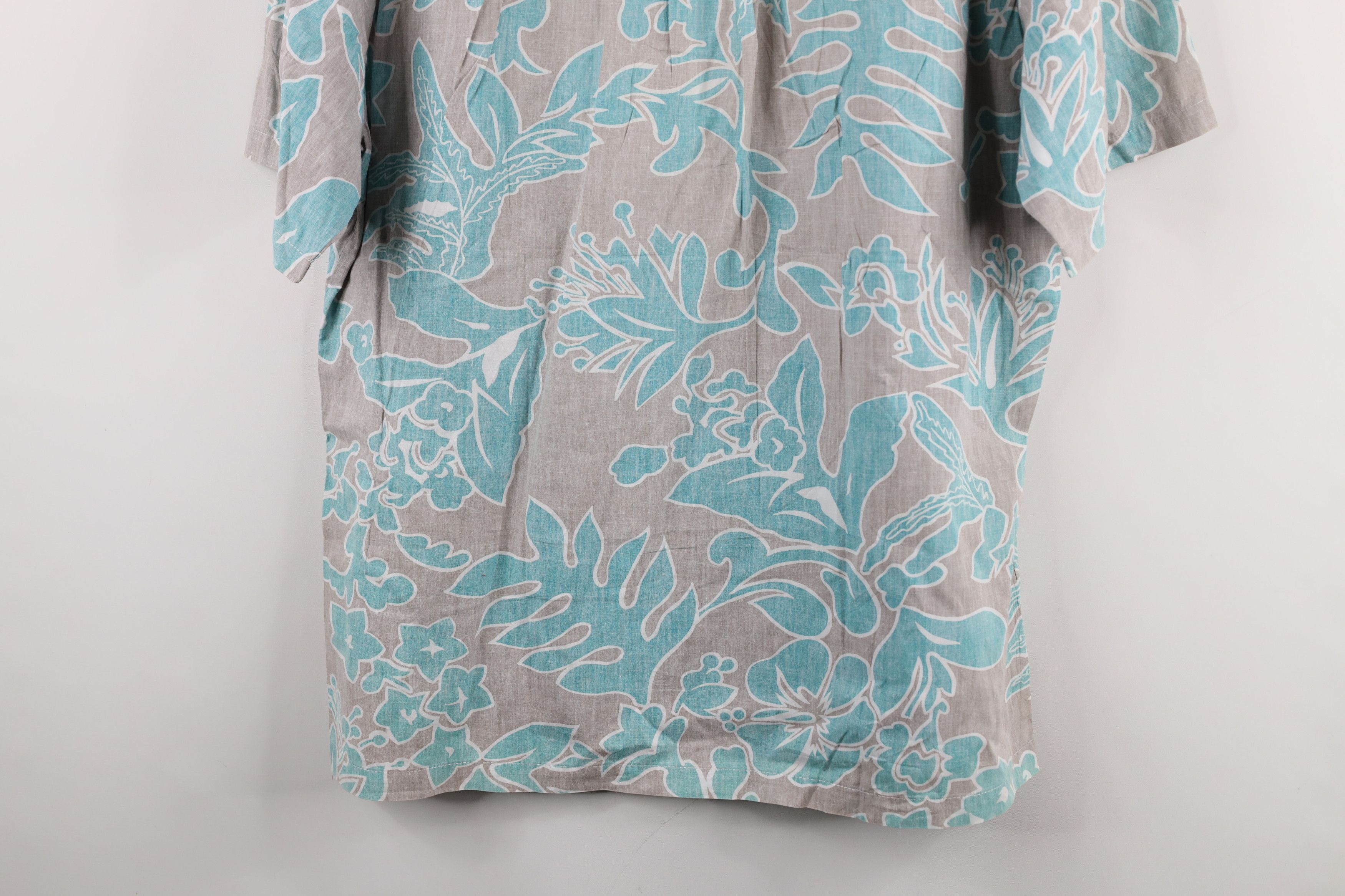 Vintage Vintage 90s Streetwear Flower Collared Button Down Polo USA Size US M / EU 48-50 / 2 - 11 Thumbnail