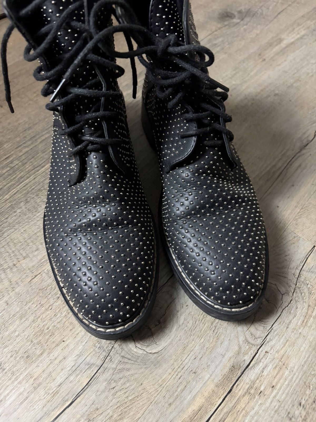 Saint Laurent Paris Saint Laurent Studded William Boot Size US 6 / EU 39 - 6 Thumbnail