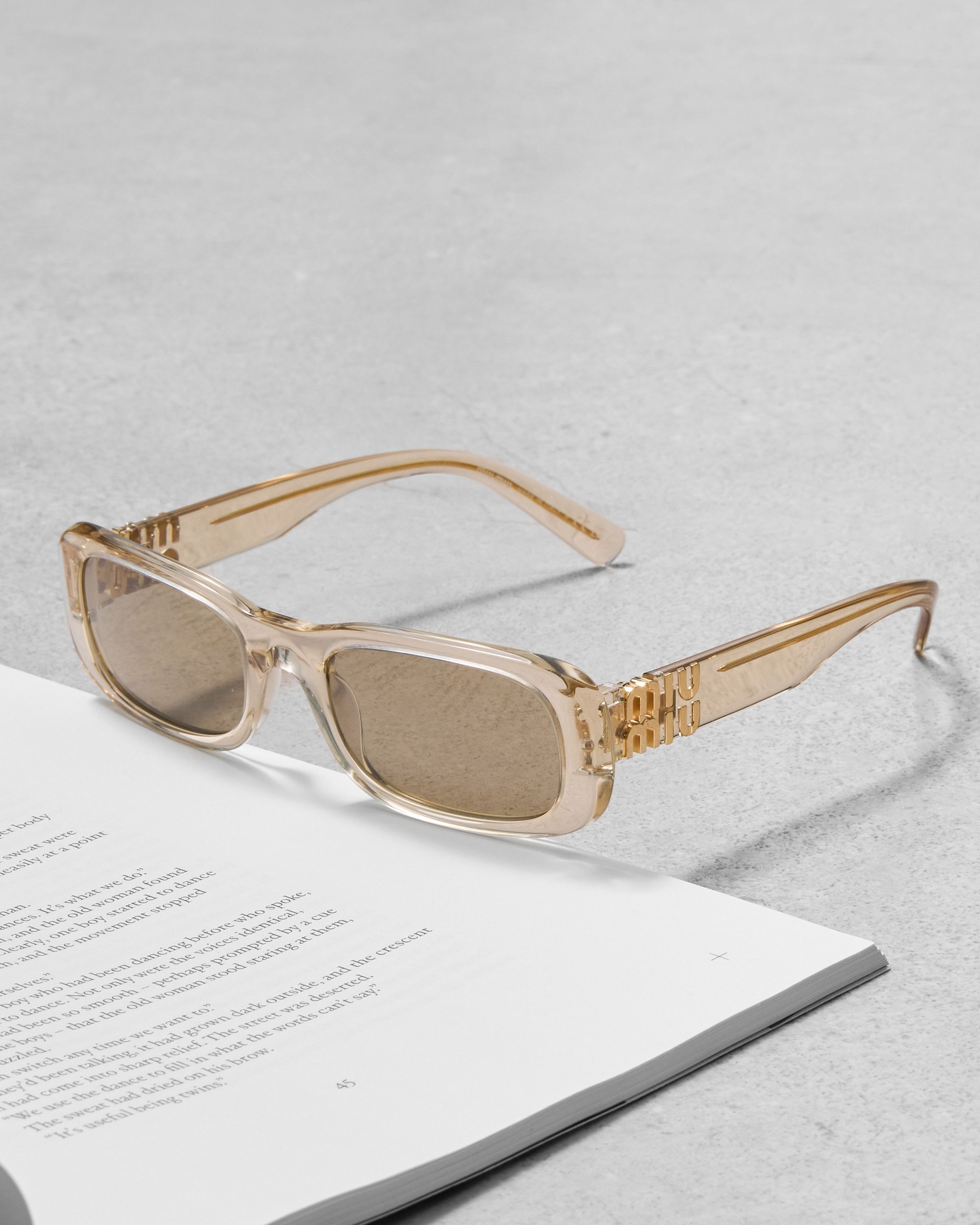 Miu Miu MIU MIU MU 08ZS 11T40F Sunglasses Size ONE SIZE - 1 Thumbnail