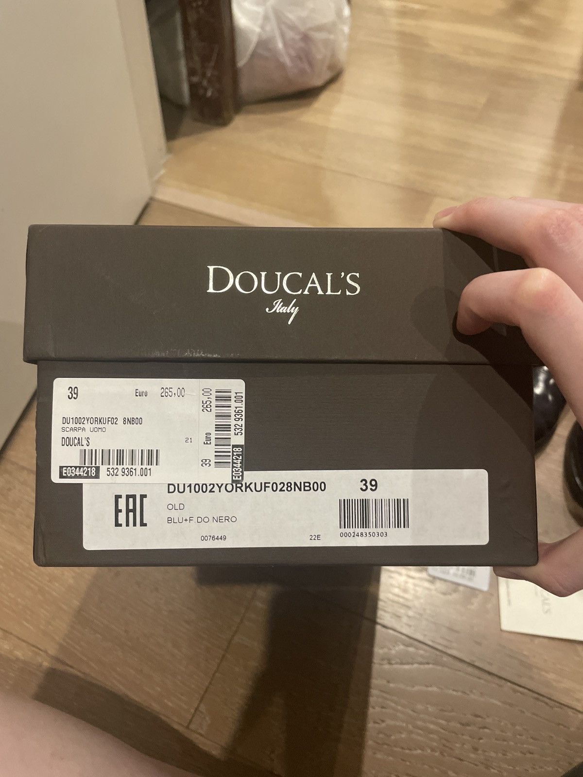 Doucal's Doucals Derby lace-up scarpa uomo Size US 6 / EU 39 - 6 Thumbnail