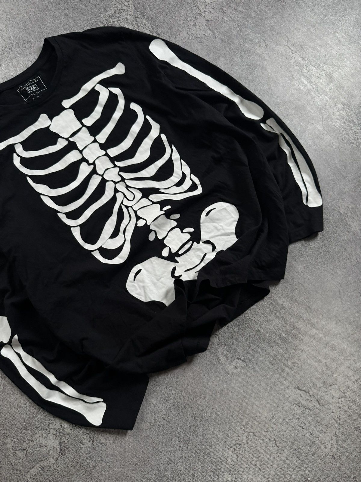 Hysteric Glamour Skeleton 🩻 Xray bones 🦴 tee tshirts long sleeve Y2K L.G.B. Size US XXL / EU 58 / 5 - 3 Thumbnail