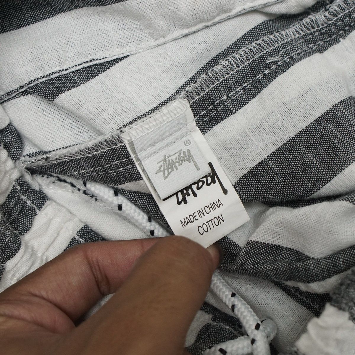 Stussy *NoTariff Stussy Stripe Shorts Size US 32 / EU 48 - 9 Thumbnail