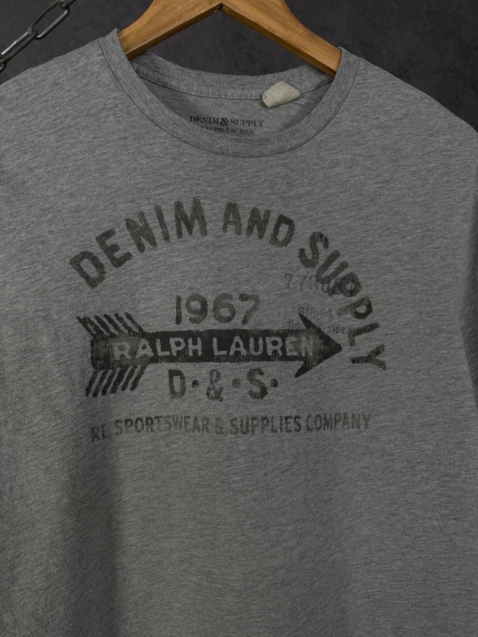 Denim & Supply Ralph Lauren Denim & Supply Ralph Lauren designer center logo tee Size US S / EU 44-46 / 1 - 3 Thumbnail