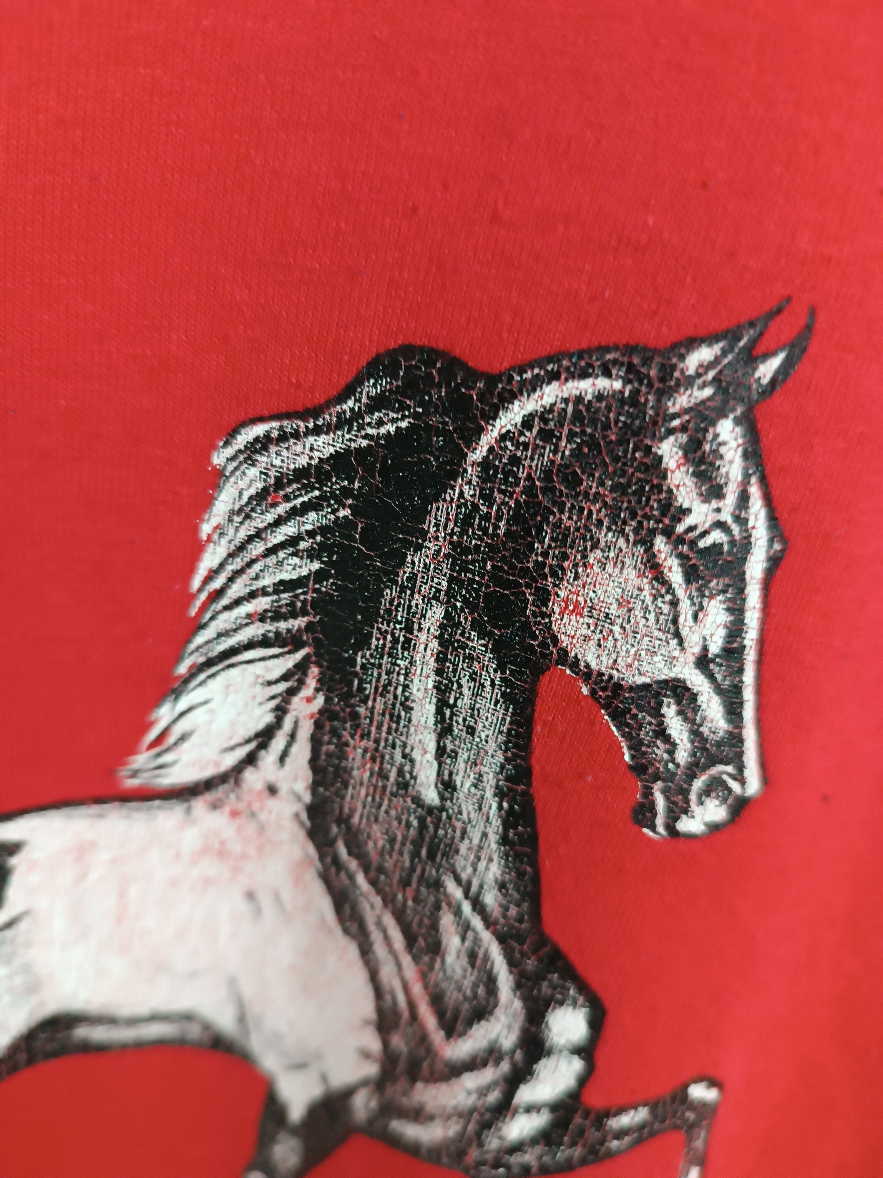 Ferrari VINTAGE 90'S LIONE STEFFEN HORSE FERRARI STALLION RACING Size US M / EU 48-50 / 2 - 8 Thumbnail