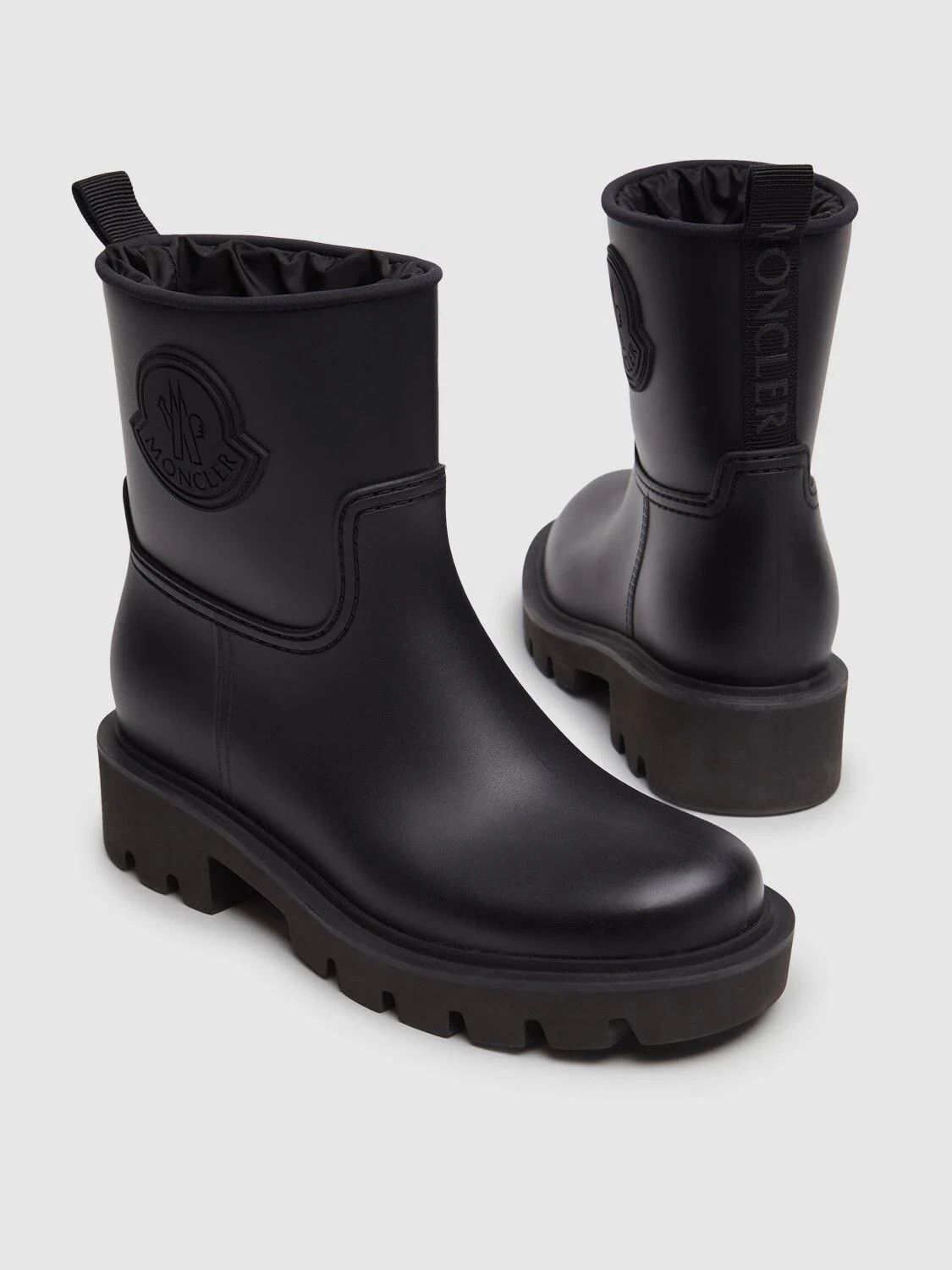 Moncler MONCLER Kickstream Black Rain Boots New Size US 9 / IT 39 - 2 Thumbnail