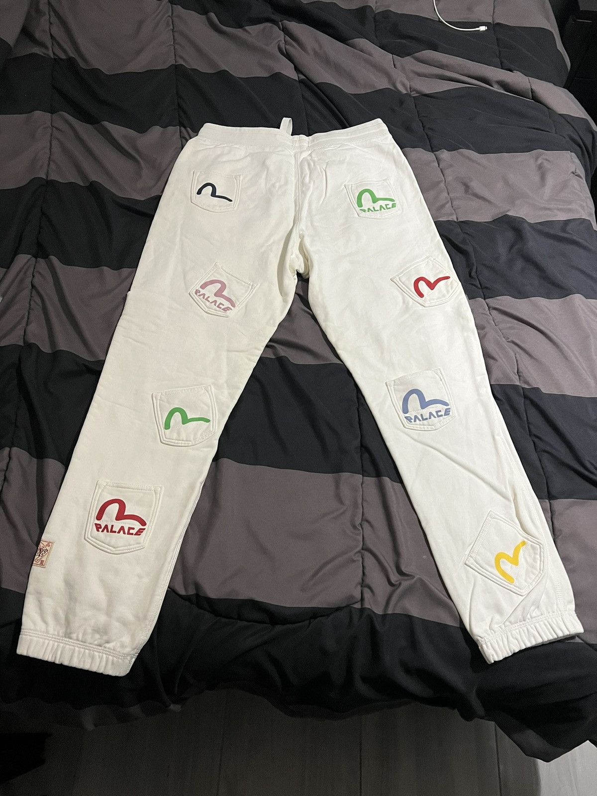 Evisu × Palace Evisu x Palace Multi Pocket Egret Jogger/Sweatpant Size US 30 / EU 46 - 2 Thumbnail